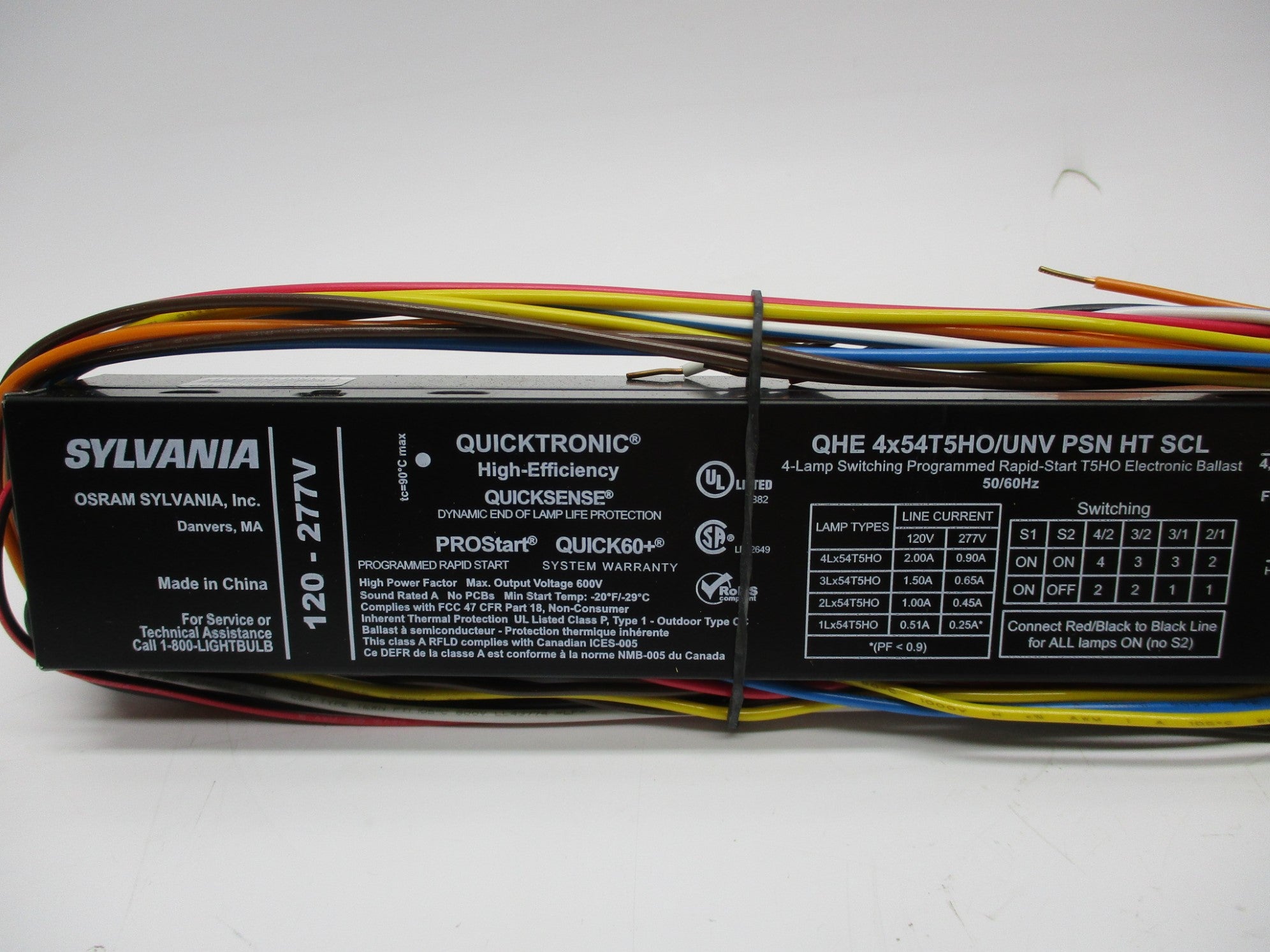 SYLVANIA QHE4X54T5HO/UNVPSNHTSCL NSNP