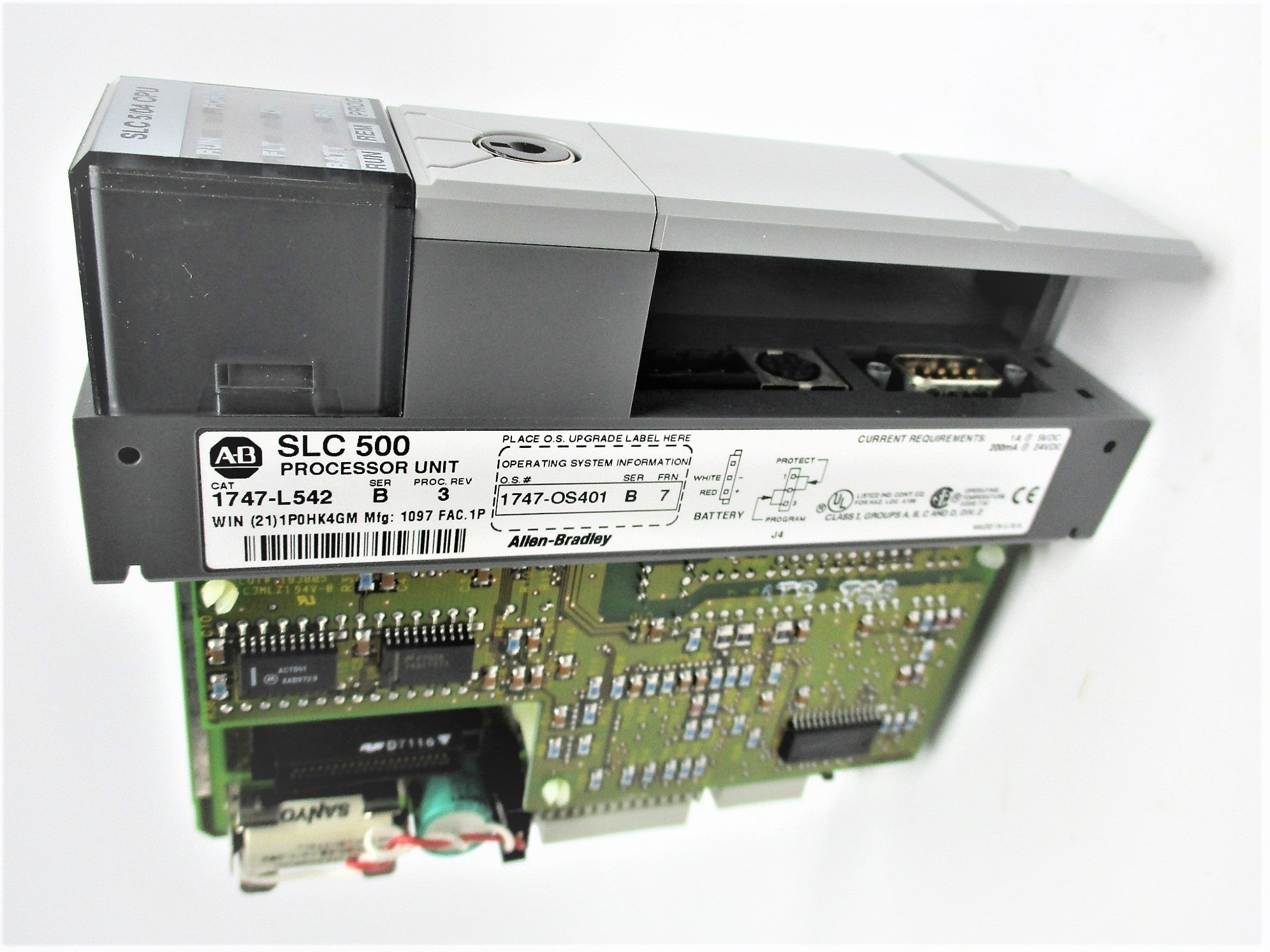 ALLEN BRADLEY 1747-L542 SER. B F/W 7 W/O KEY NSNP