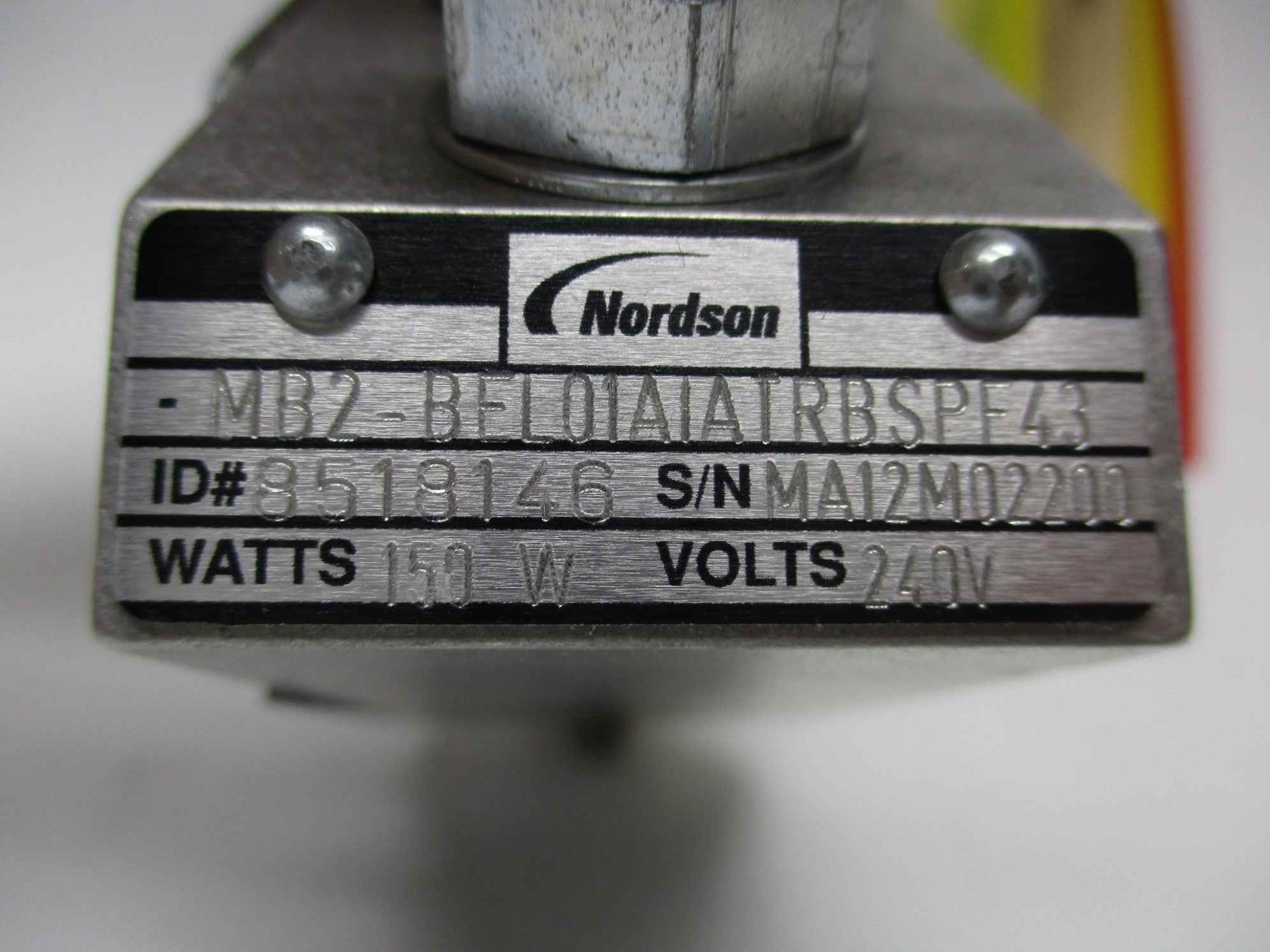 NORDSON MB2-BEL01A1ATRBSPF43 8518146 NSNP