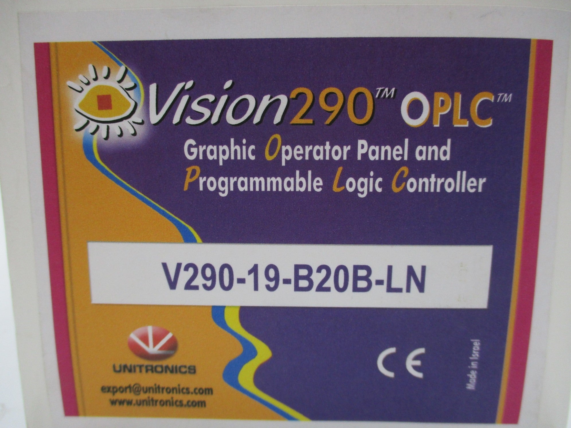 UNITRONICS V290-19-B20B-LN NSMP