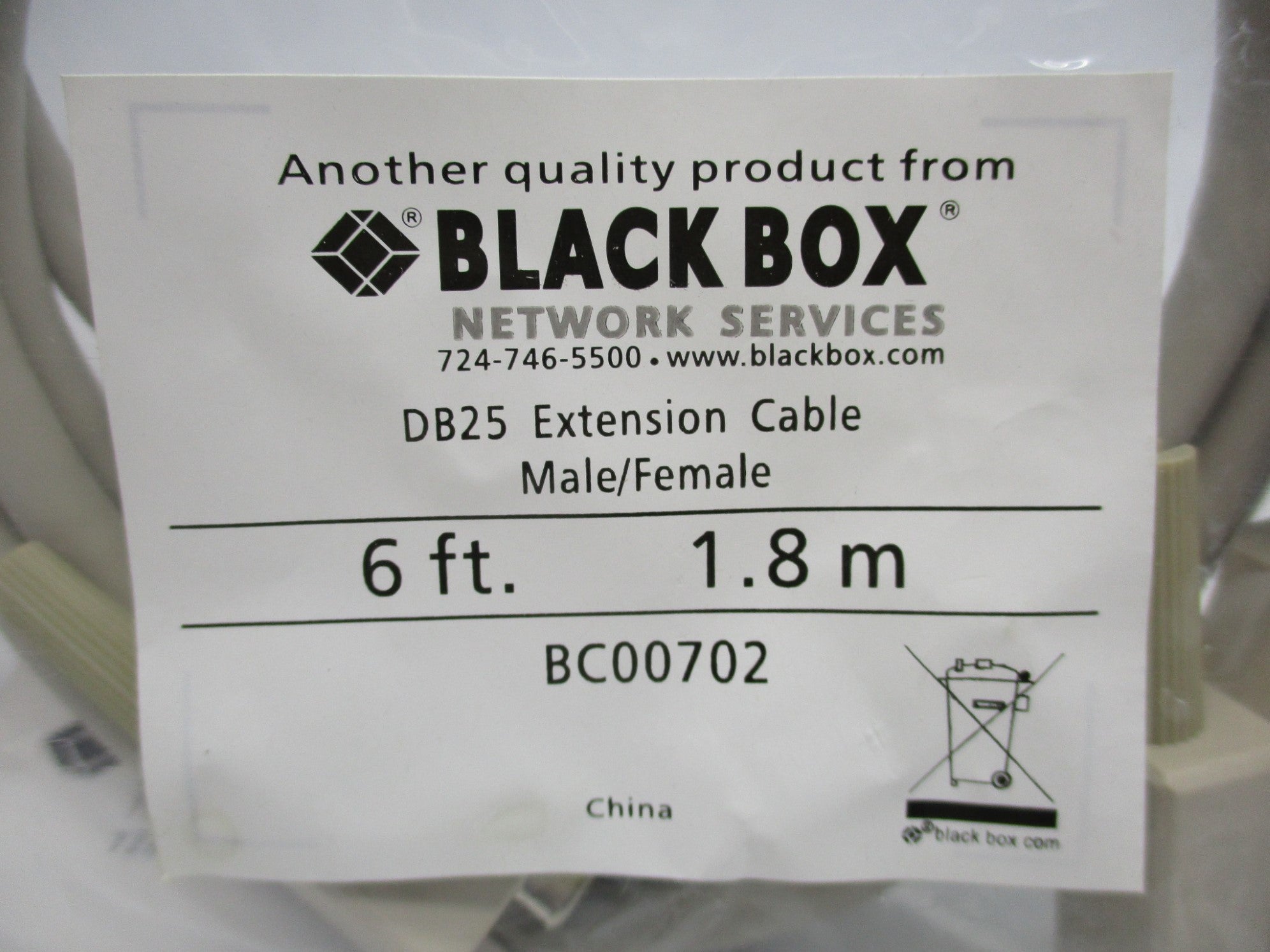 BLACK BOX BC00702 NSMP