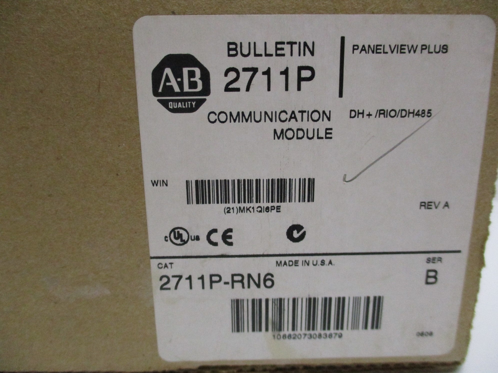 ALLEN BRADLEY 2711P-RN6 SER. B NSMP