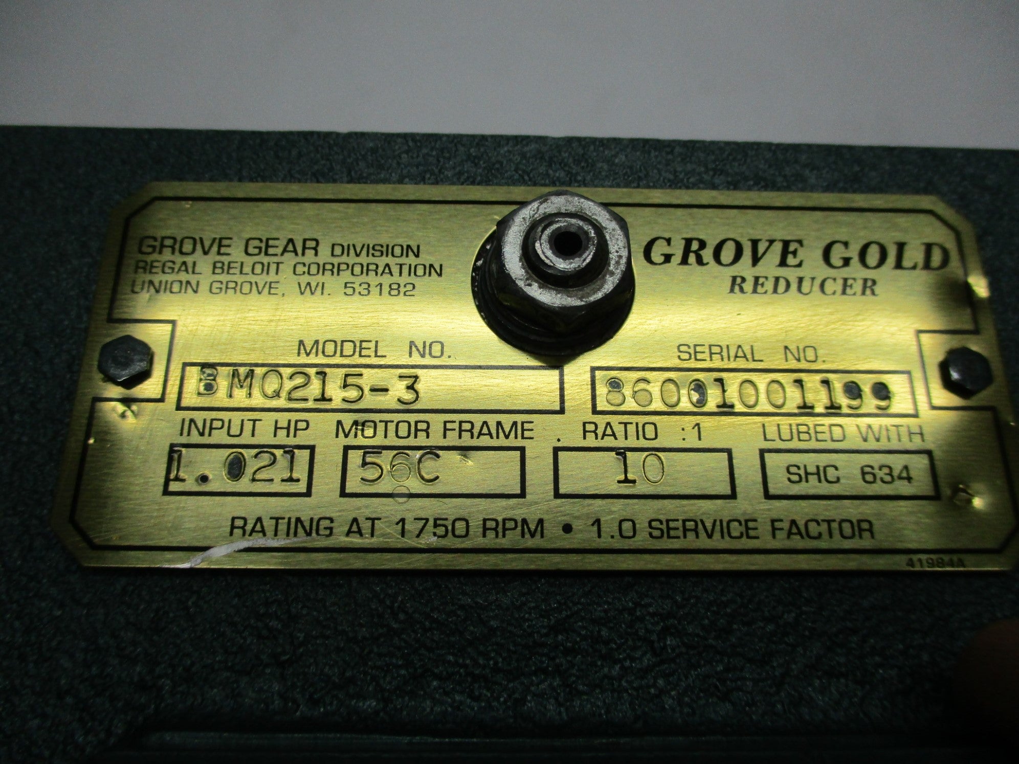 GROVE GEAR BMQ215-3 NSMP