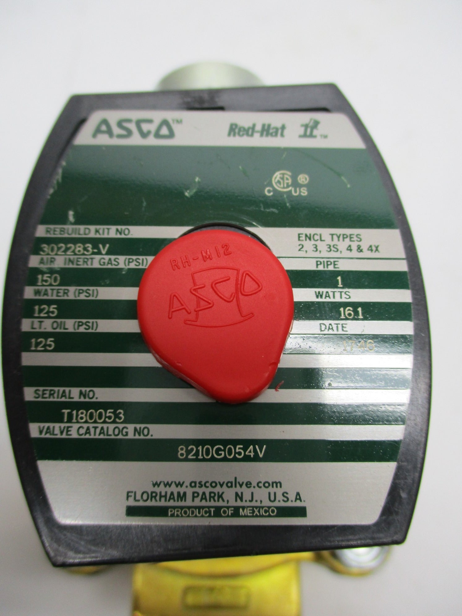 ASCO 8210G054V NSNP