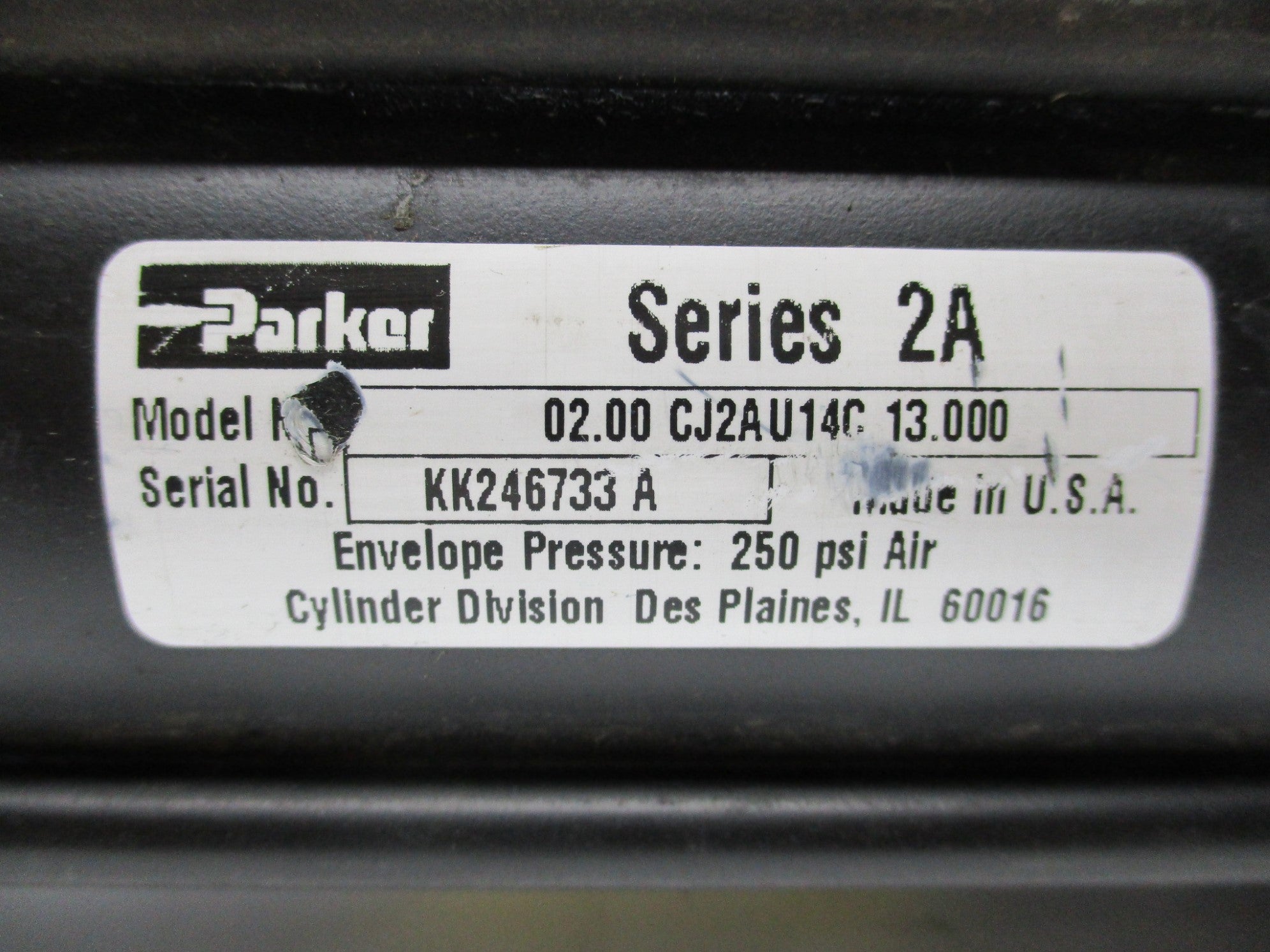 PARKER 02.00CJ2AU14C13.000 NSNP