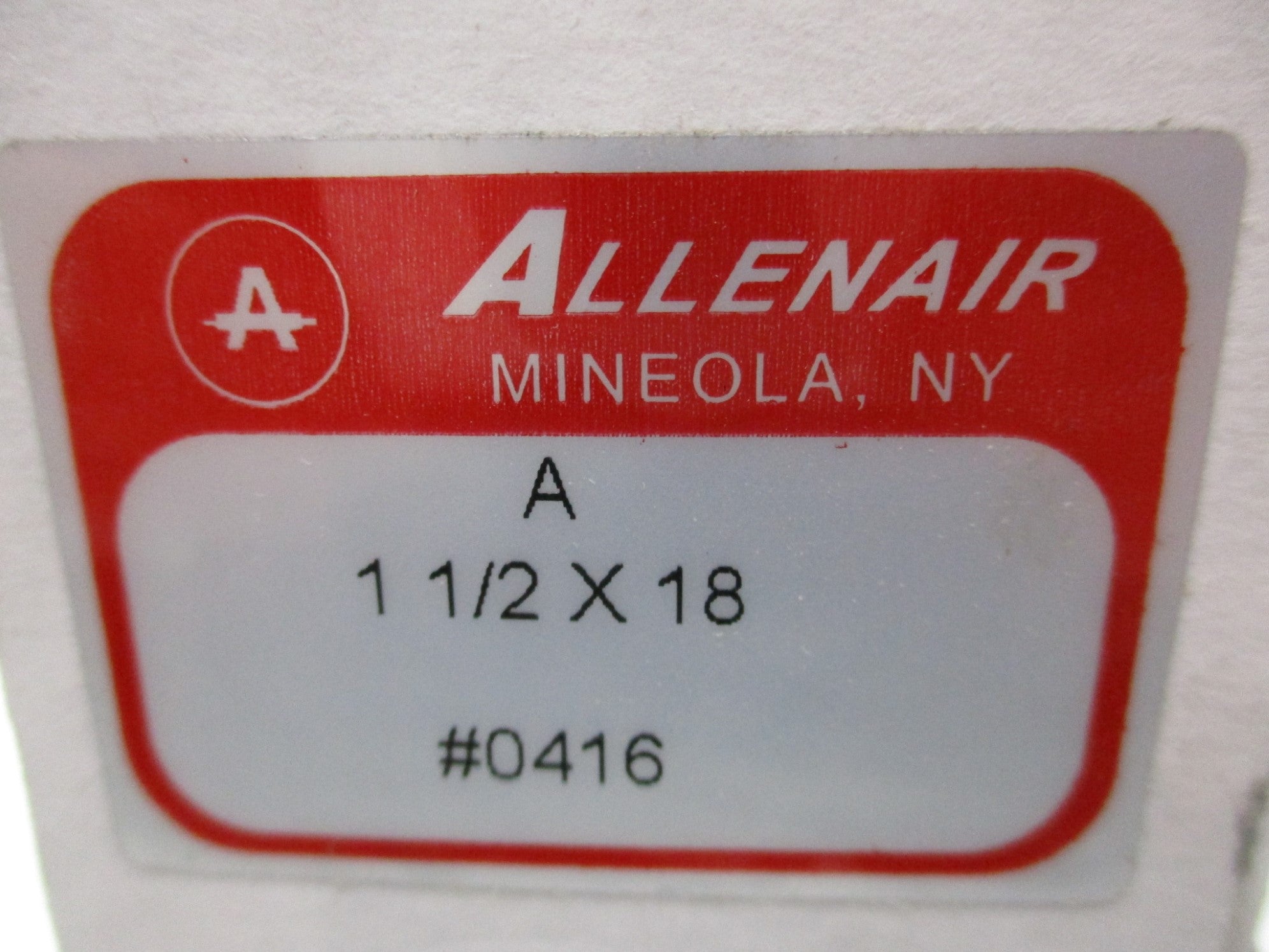 ALLENAIR A1-1/2X18 #0416 NSMP