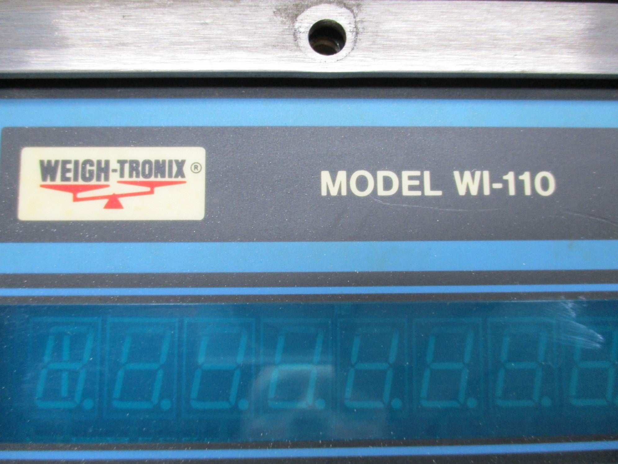 WEIGH-TRONIX WI-110 (AS PICTURED) UNMP