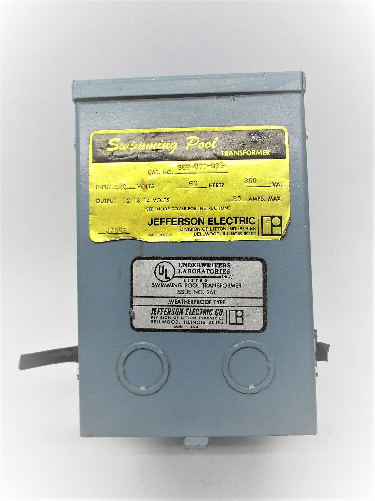 JEFFERSON ELECTRIC 669-001-939 UNMP