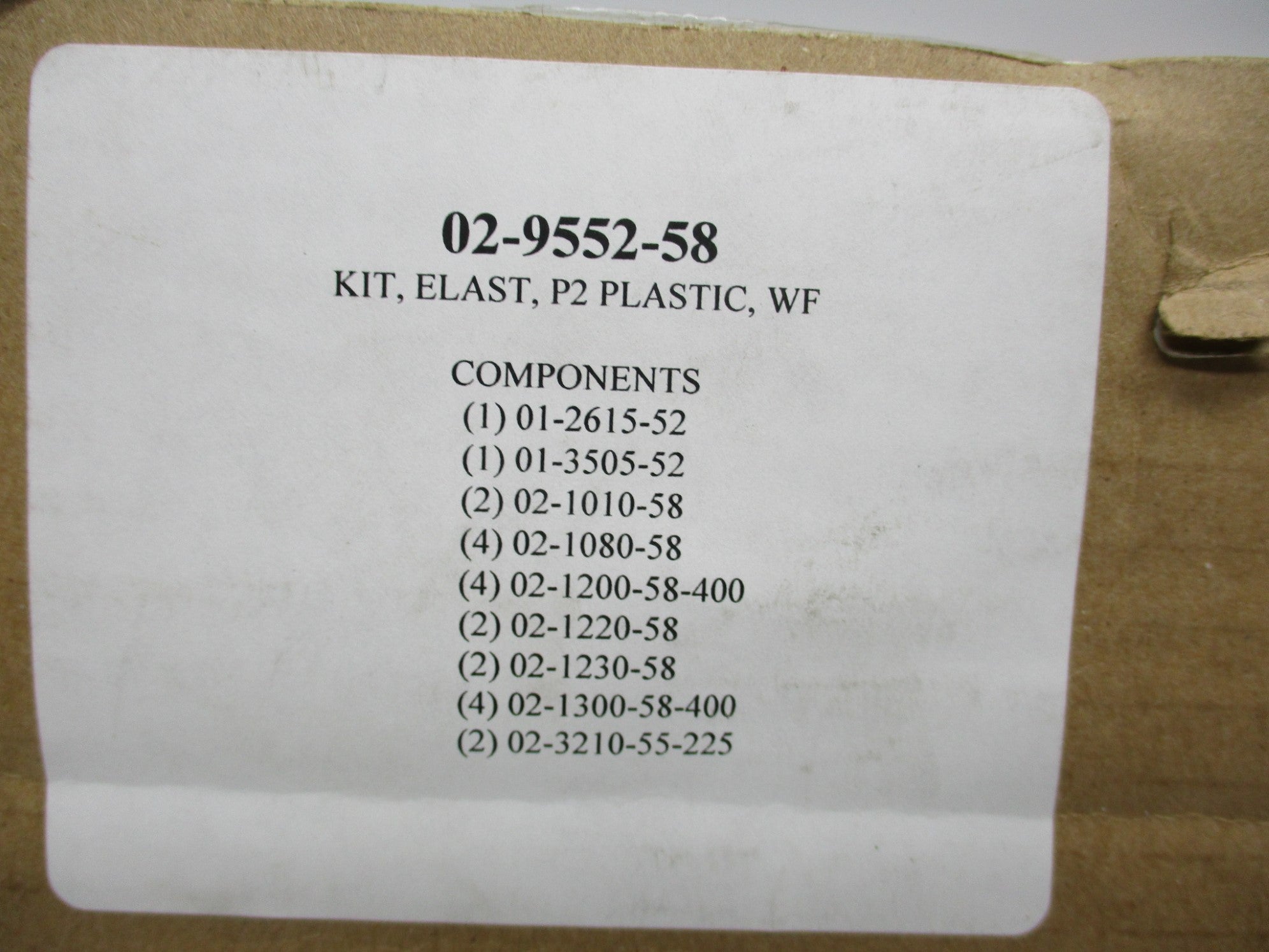 WILDEN 02-9552-58 NSFS