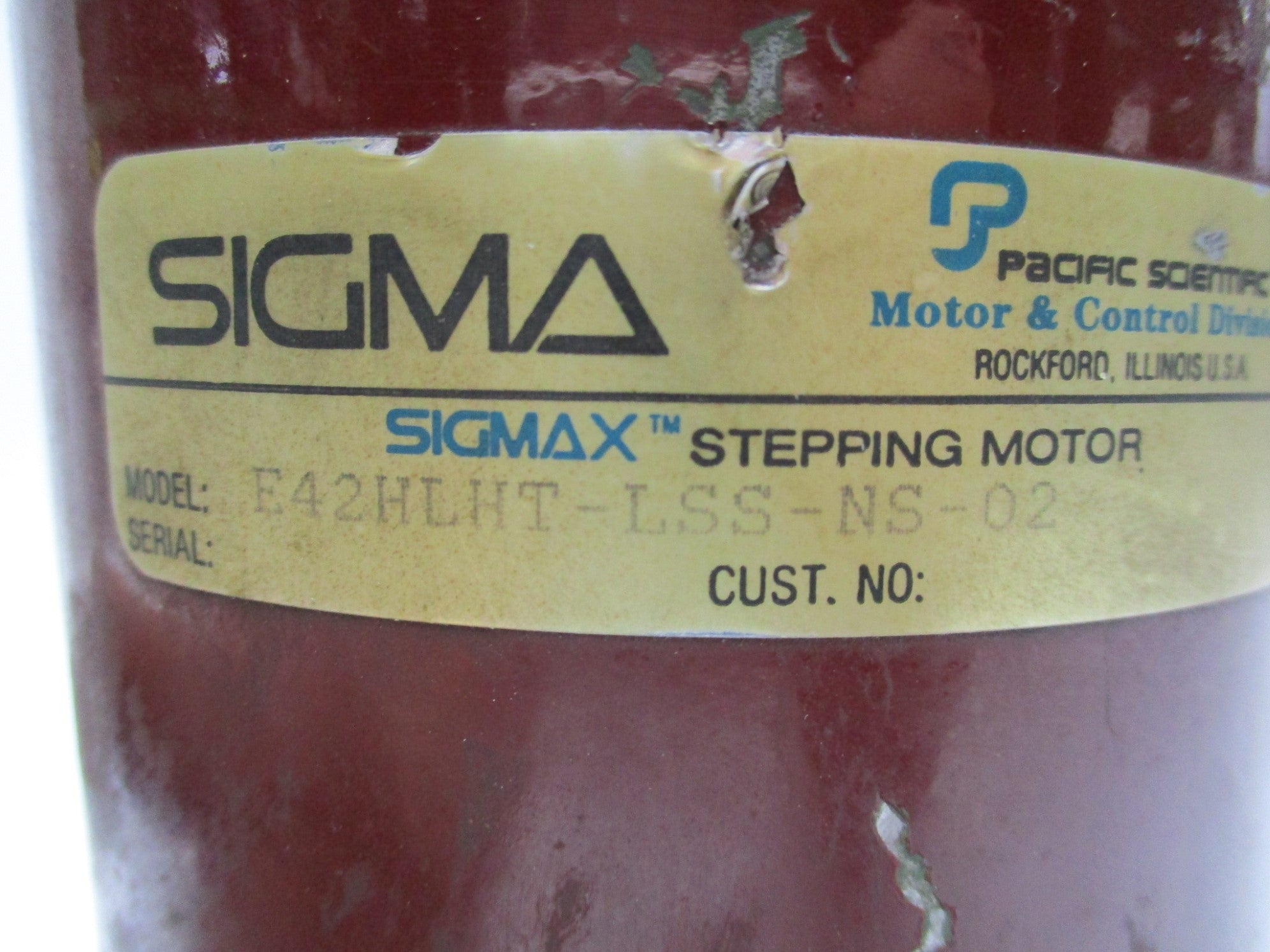 SIGMA E42HLHT-LSS-NS-02 UNMP