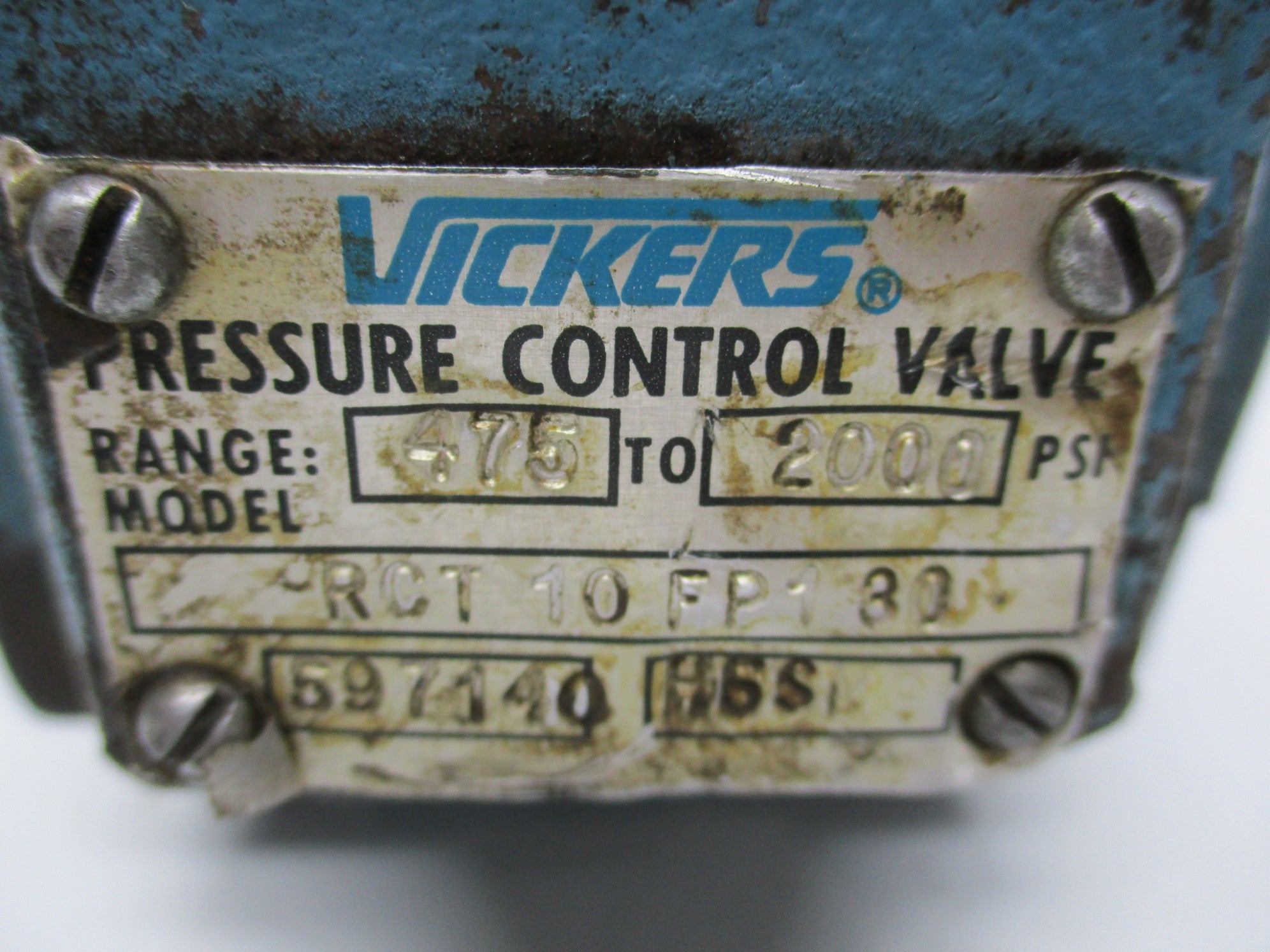 VICKERS 597140 MODEL RCT10FP130 (AS PICTURED) NSNP