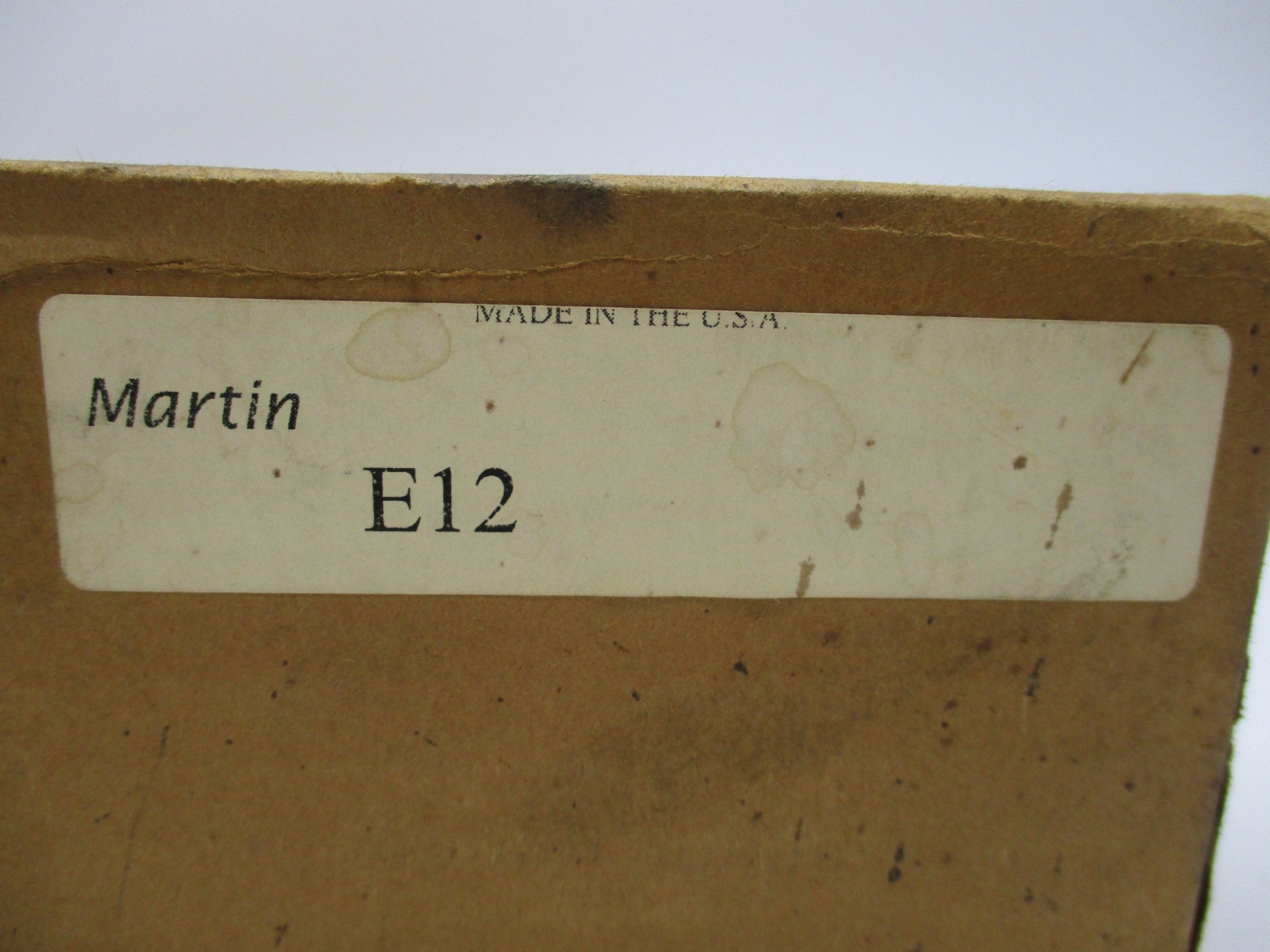 MARTIN E12 NSFS