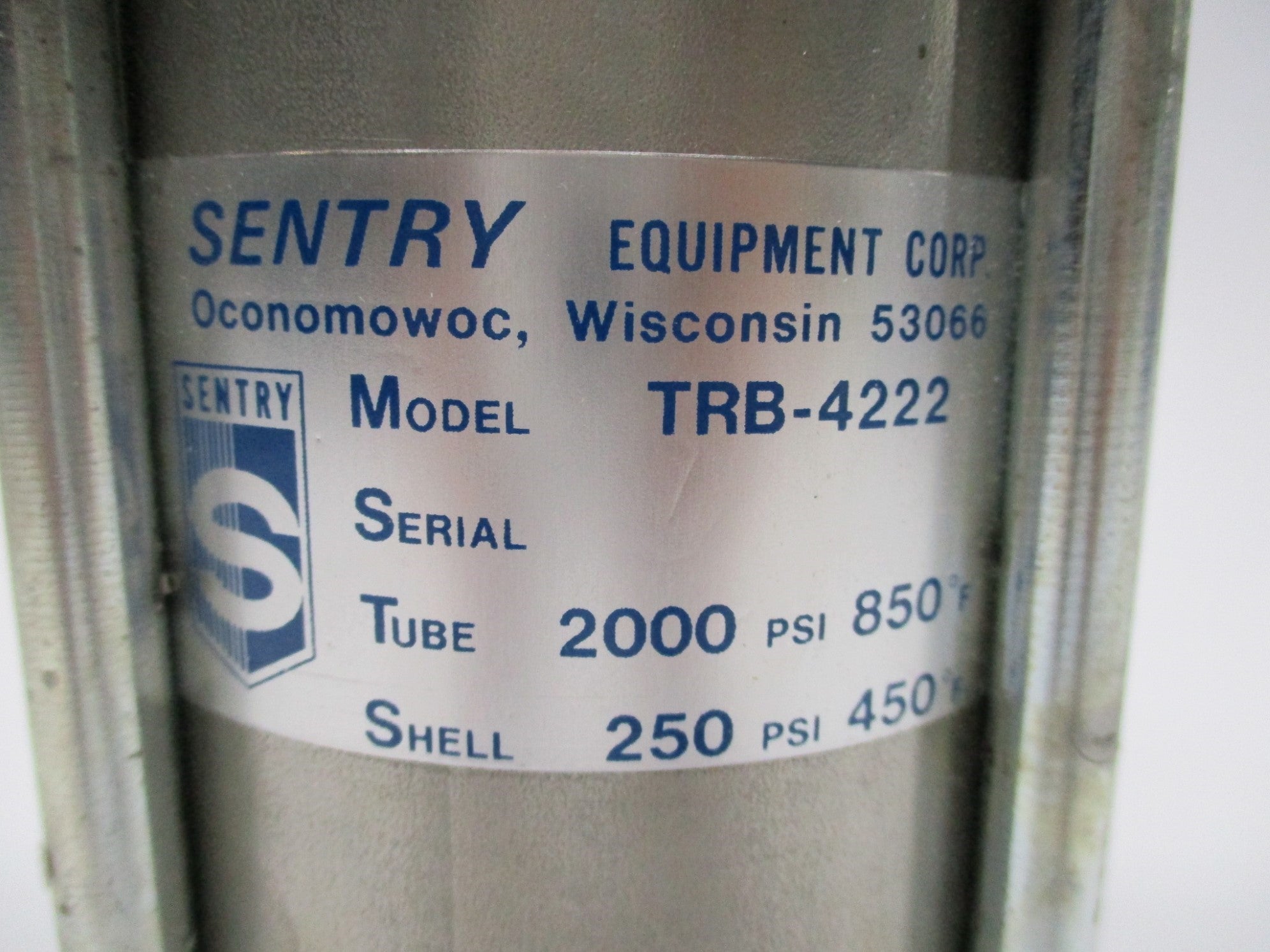 SENTRY 7-00016A MODEL TRB-4222 NSMP