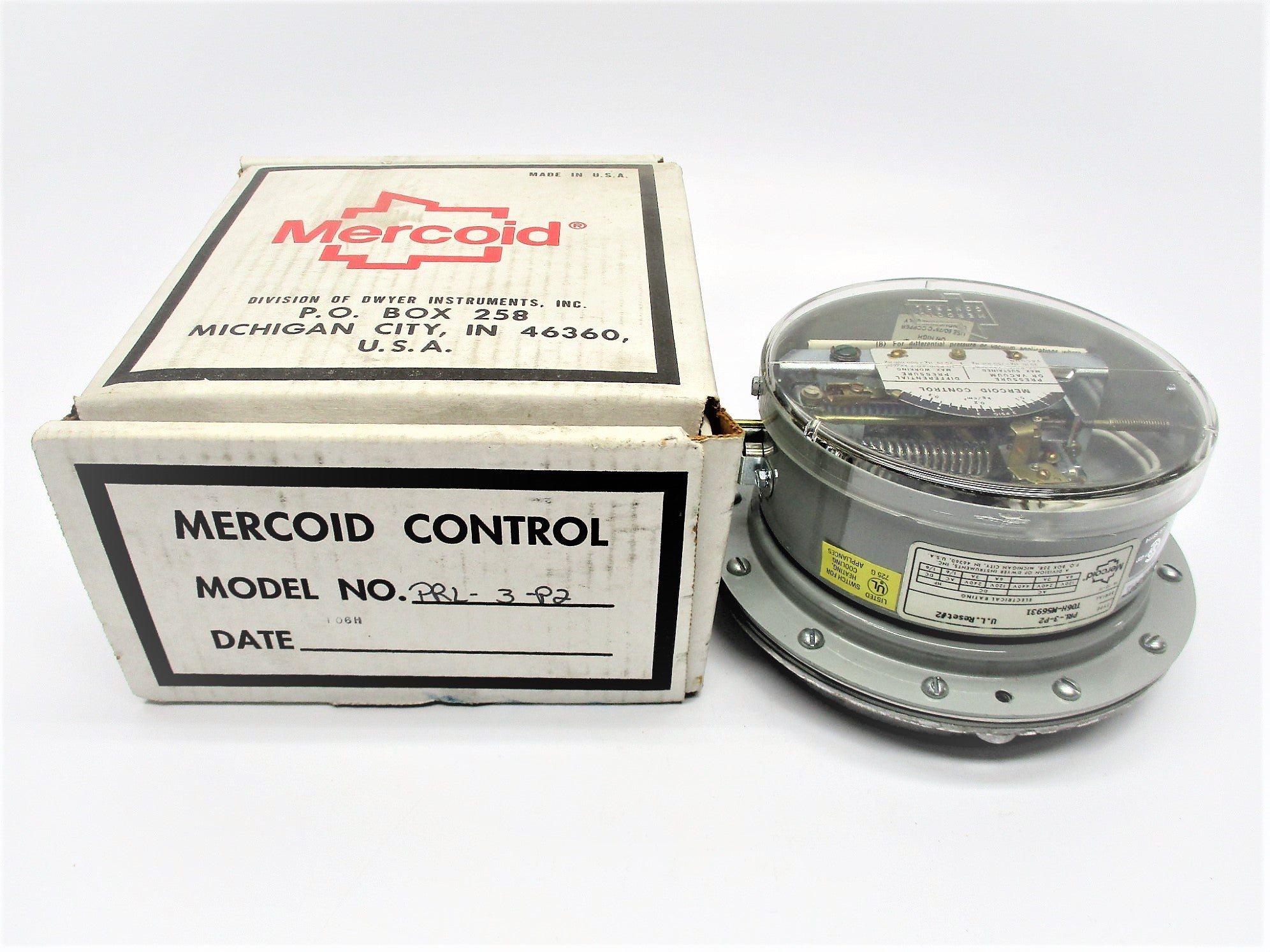 MERCOID CONTROL PRL-3-P2 NSMP