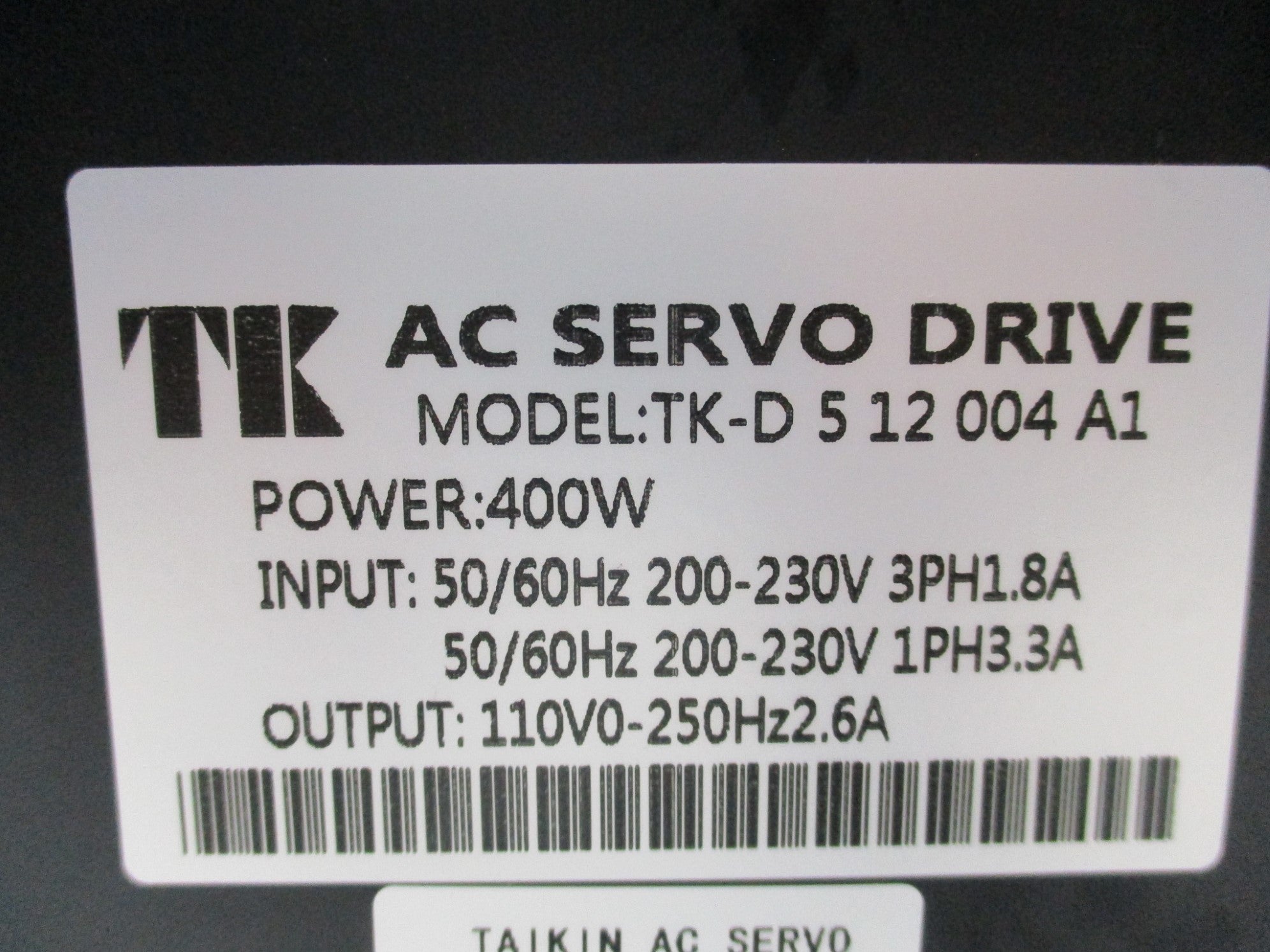 TK TK-D-5-12-004-A1 NSNP