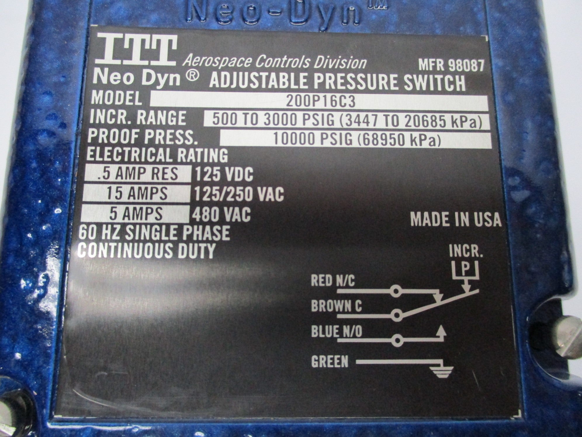 ITT 200P16C3 NSMP