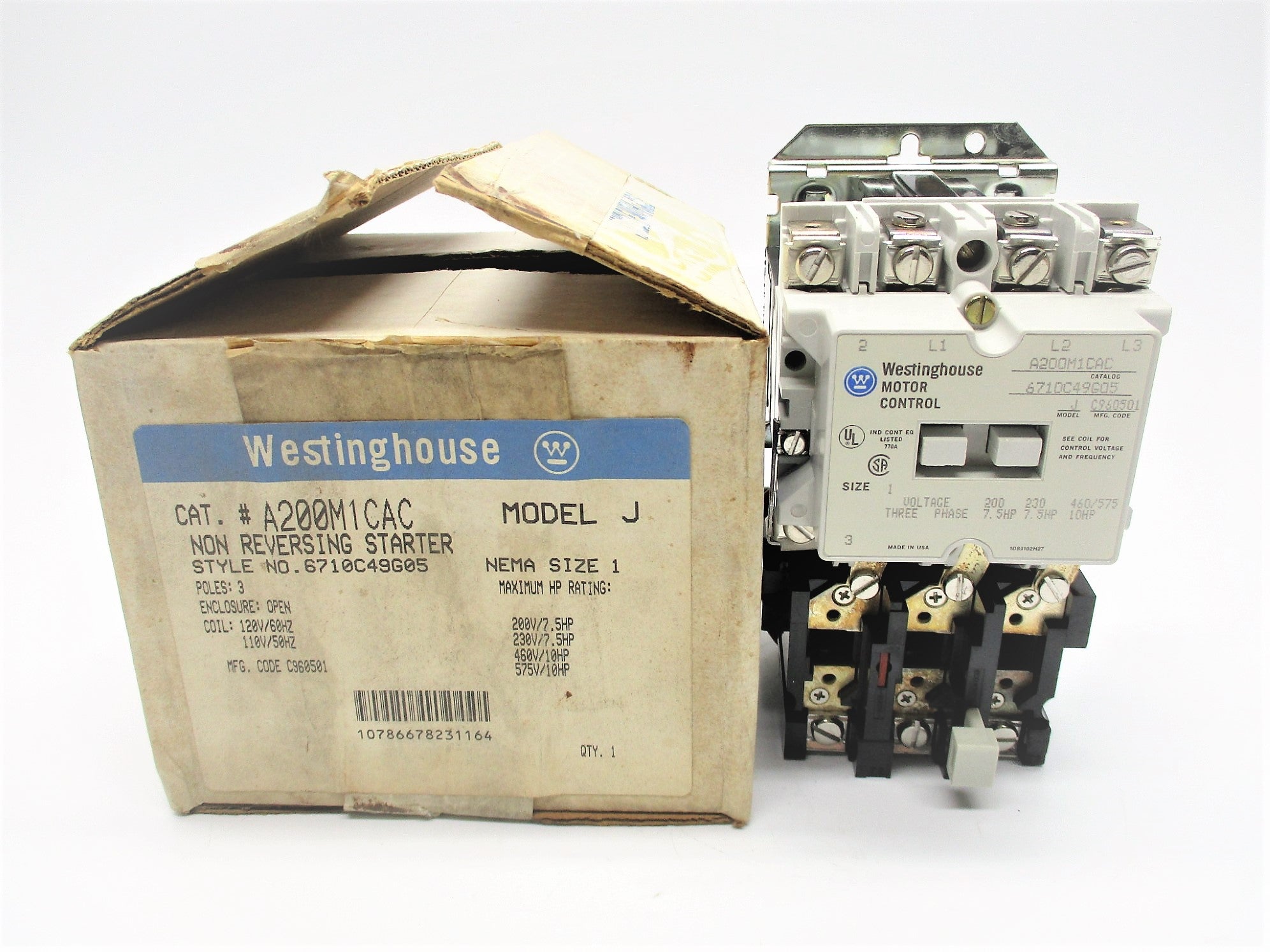 WESTINGHOUSE A200M1CAC NSMP
