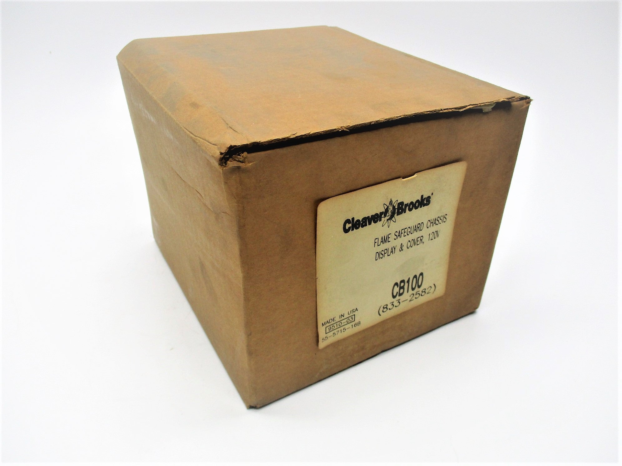 CLEAVER BROOKS 833-2582 CB100 NSFS