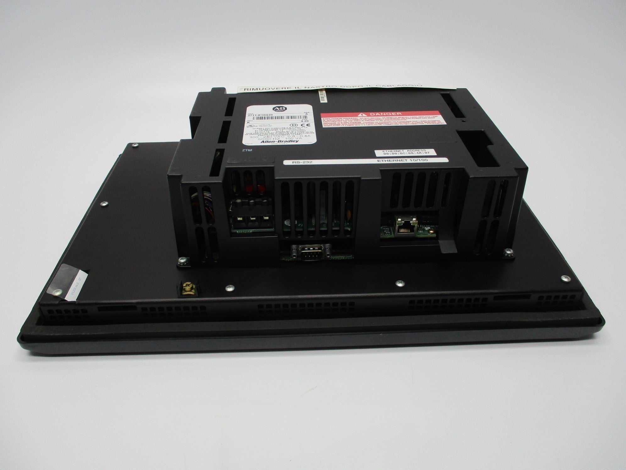 ALLEN BRADLEY 2711-K10G20 SER. A F/W 4.20 NSMP