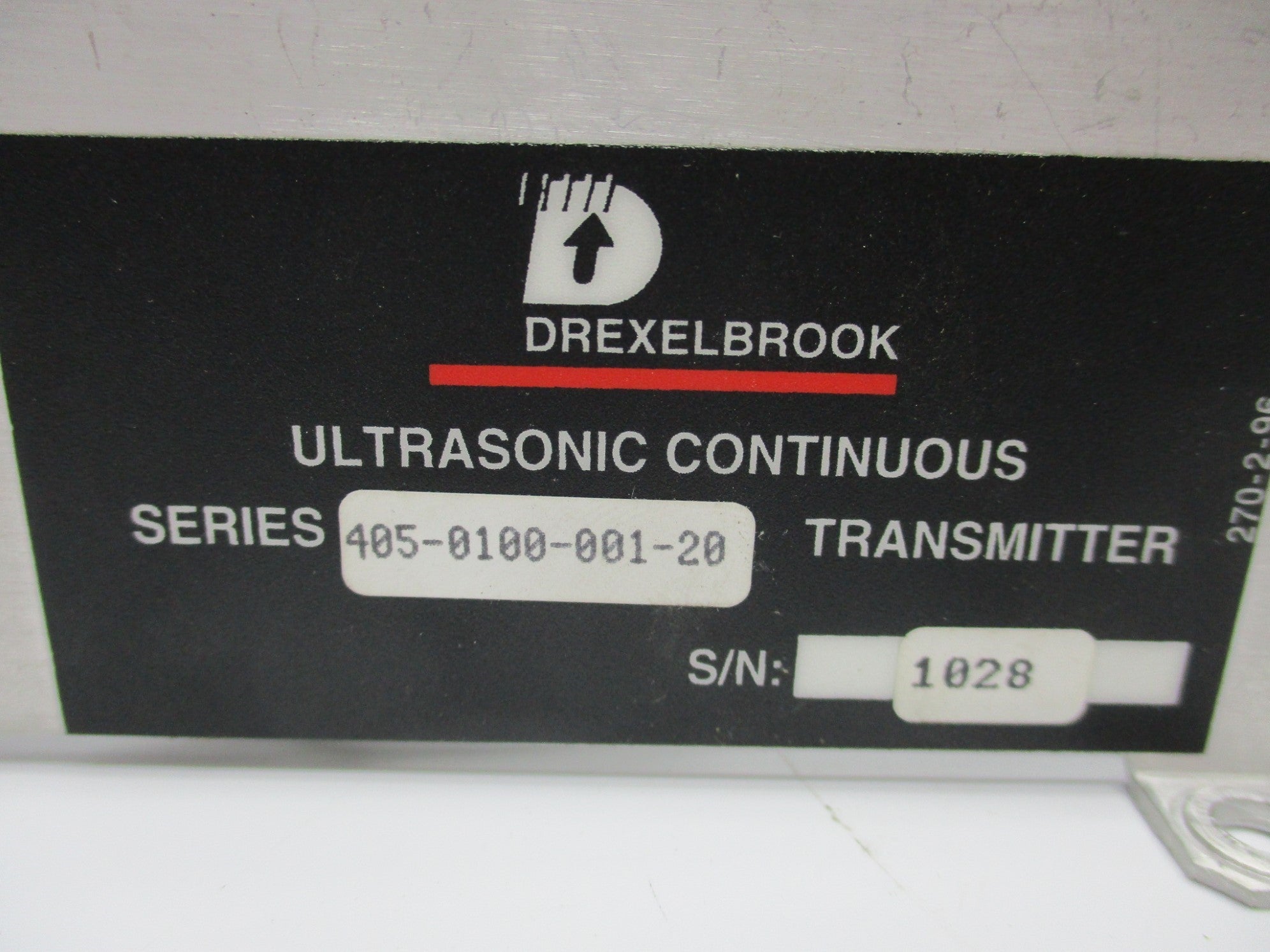 DREXELBROOK 405-0100-001-20 UNMP
