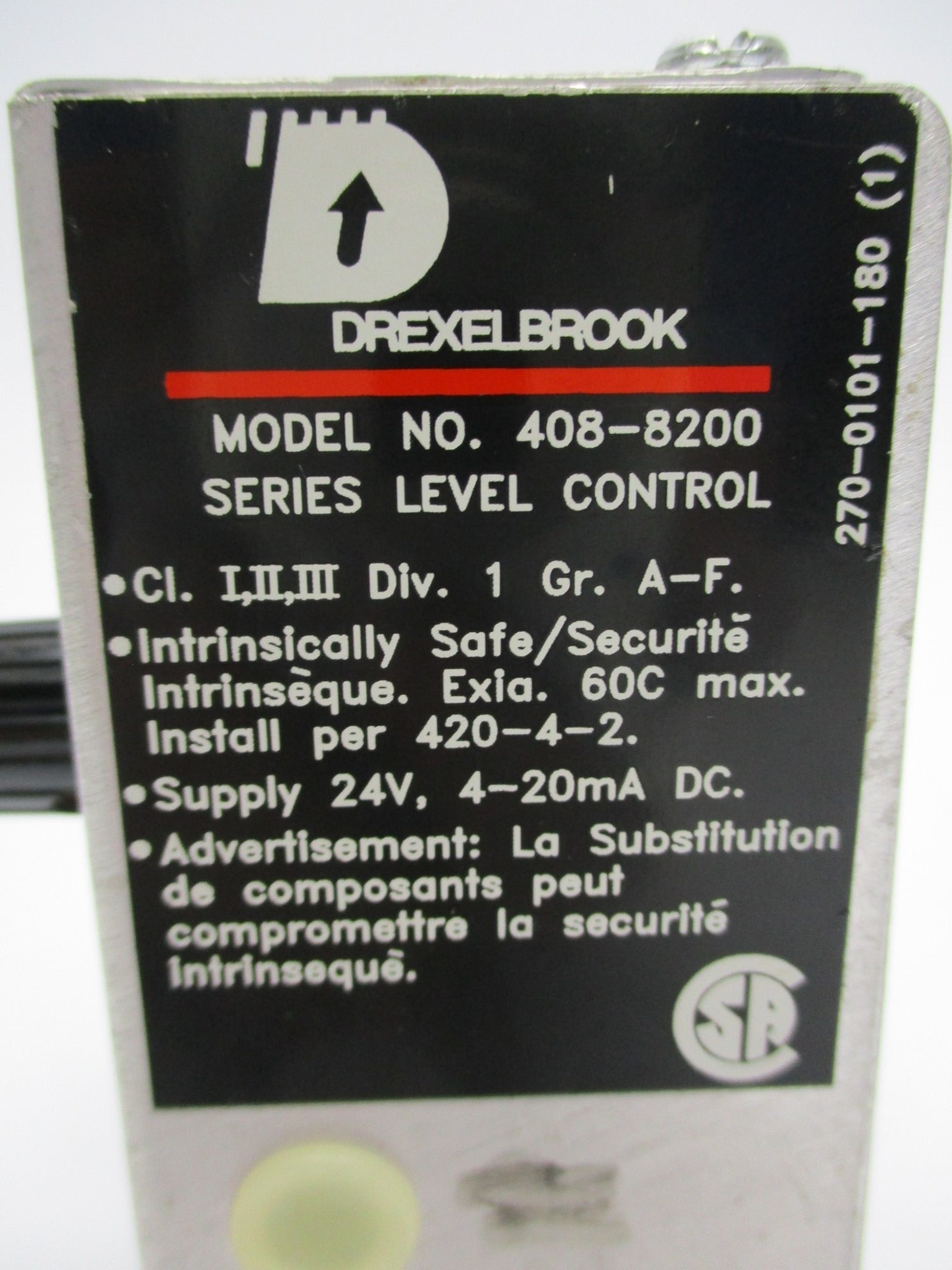 DREXELBROOK 408-8200 UNMP