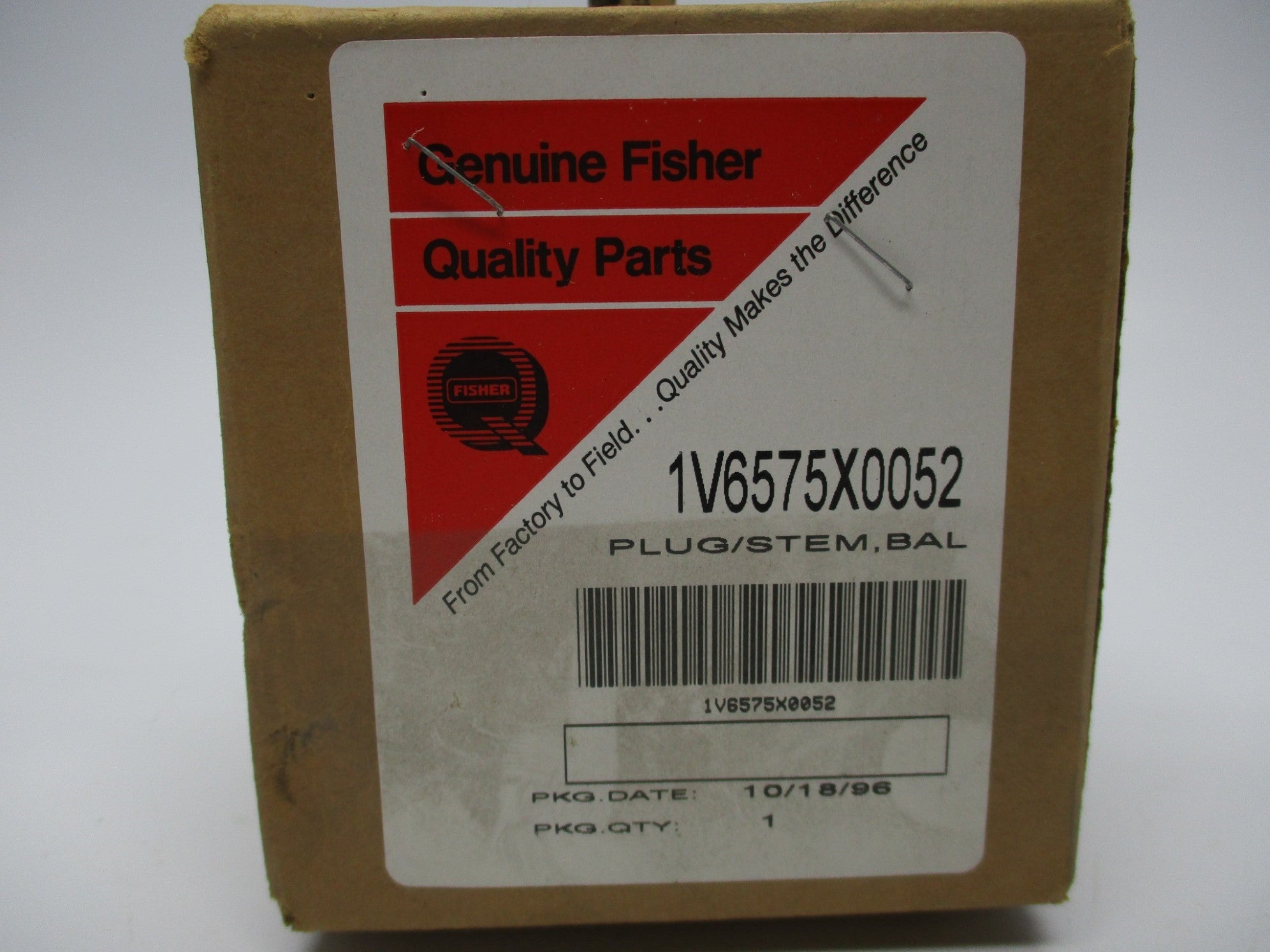 FISHER 1V6575X0052 NSFS