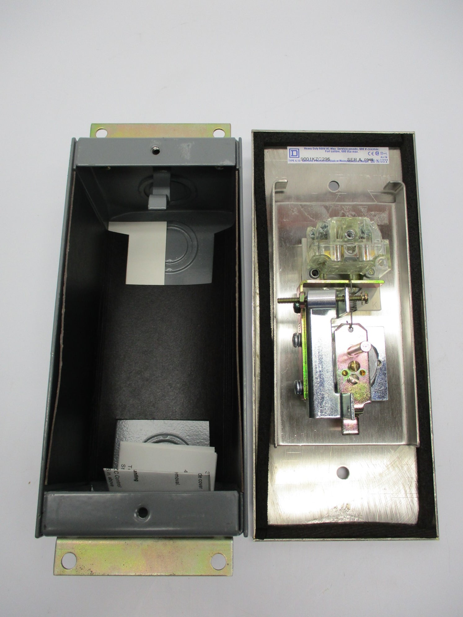 SQUARE D 9001KZC296 SER. A NSMP