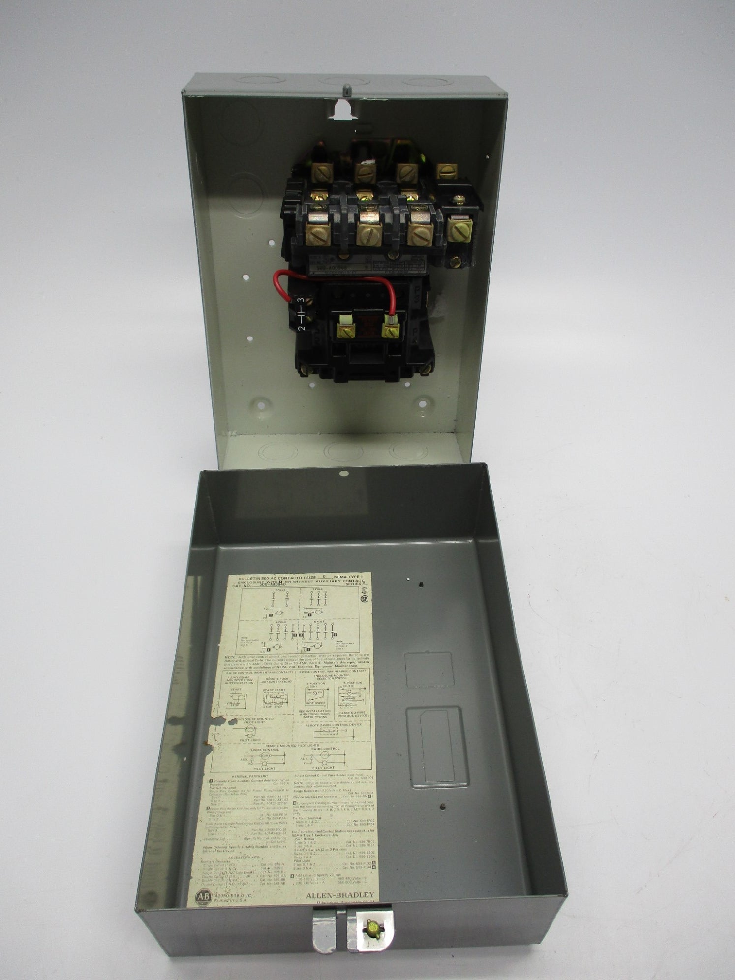 INDUSTRIAL SPARE PART 500-AAD940 SER. B NSNP