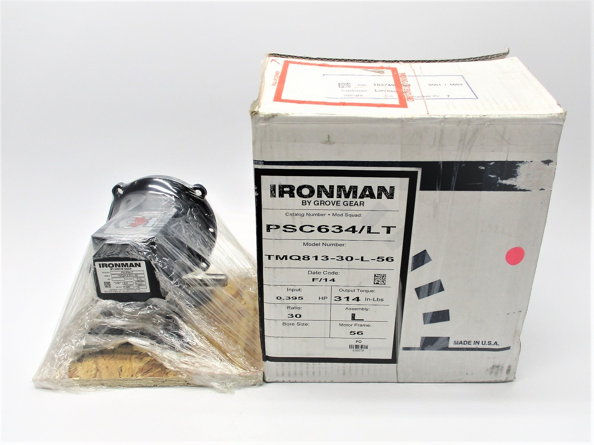GROVE GEAR TMQ813-30-L-56 NSMP