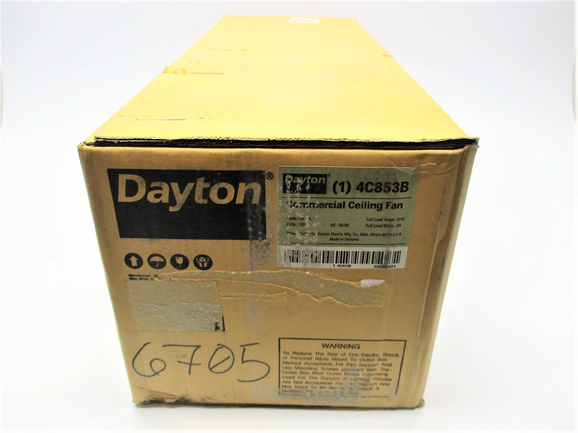 DAYTON 4C853B NSFS