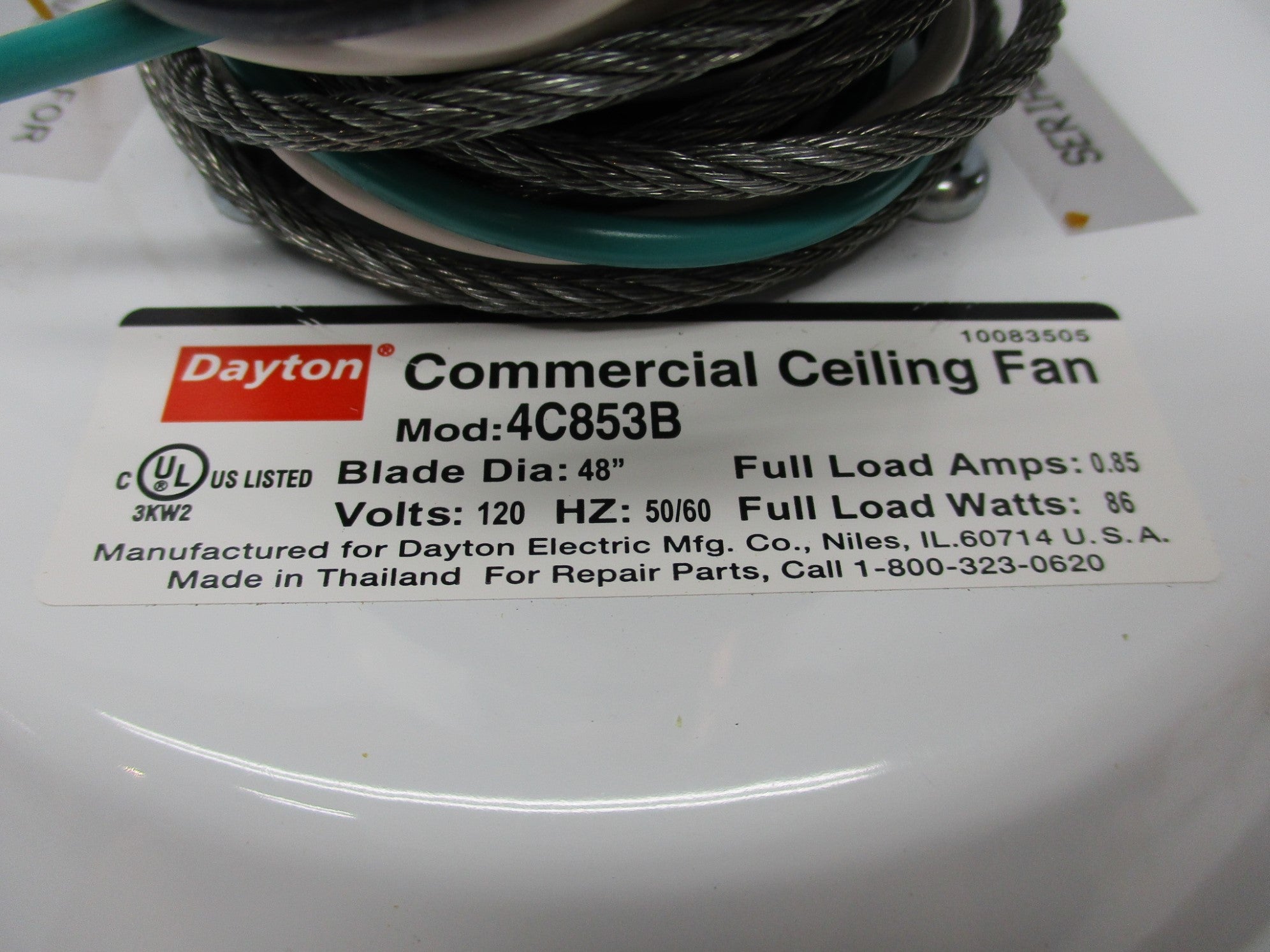 DAYTON 4C853B NSNP