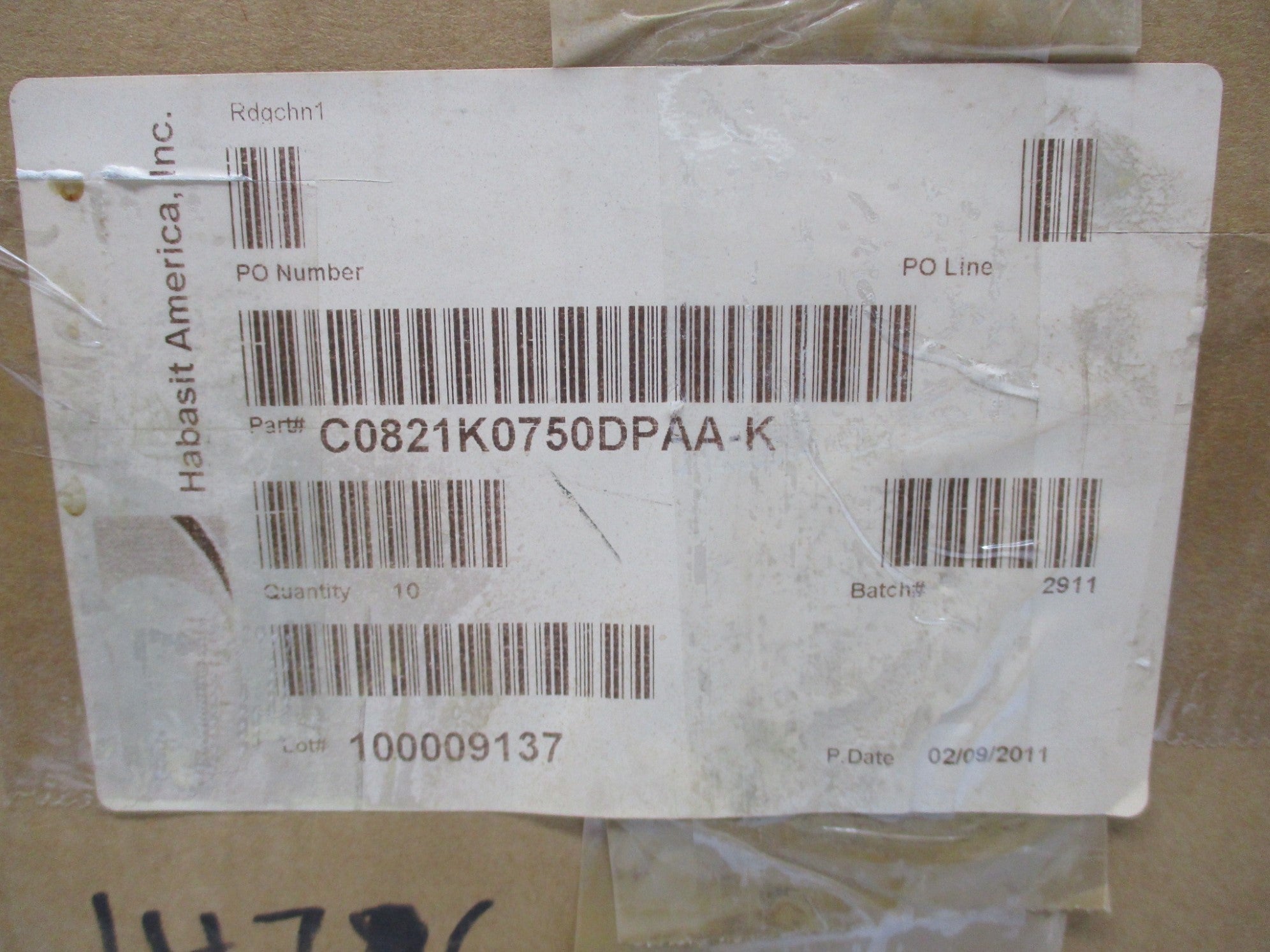 HABASIT C0821K0750DPAA-K NSMP