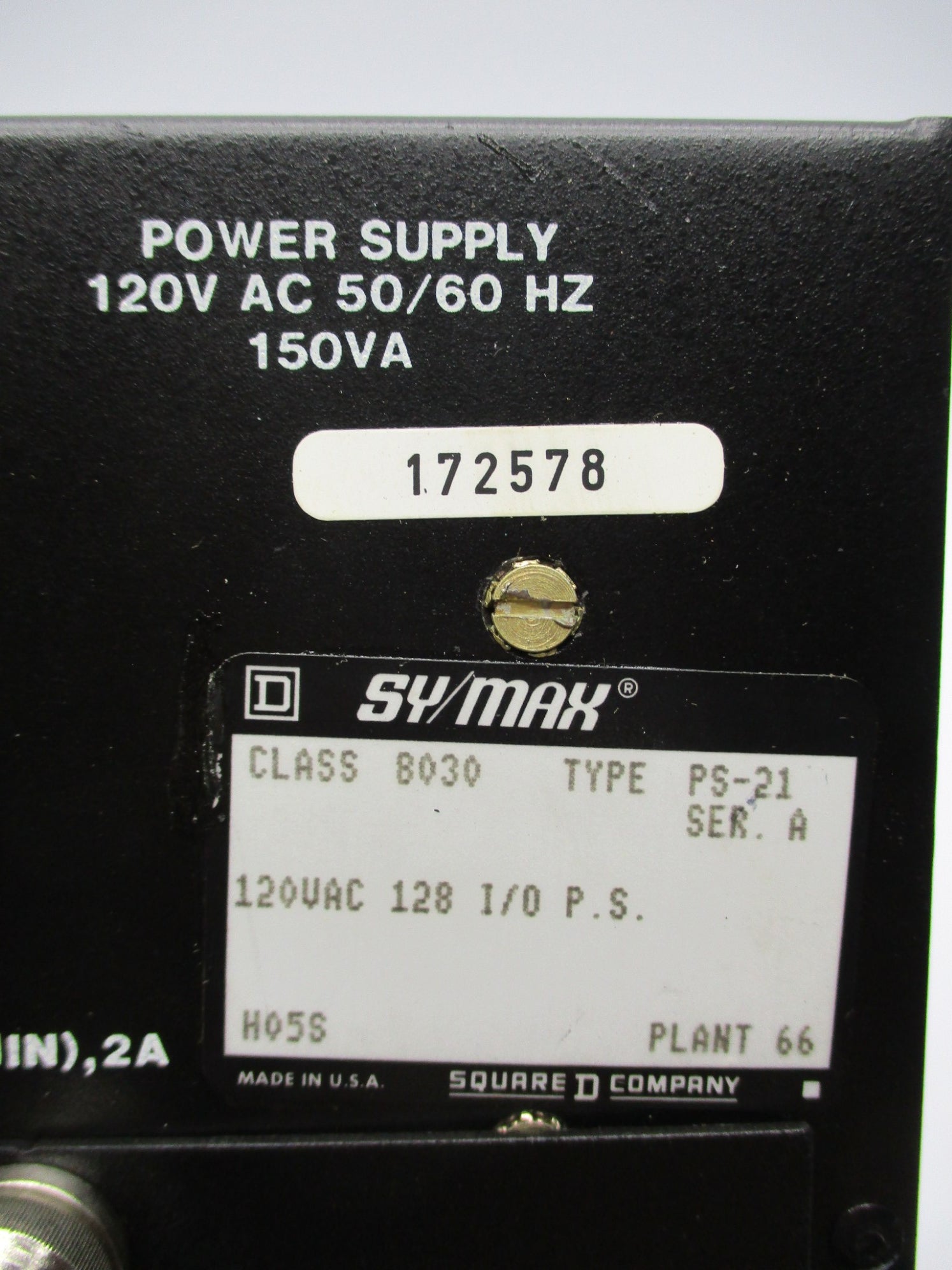 SQUARE D 8030PS21 SER. A NSNP