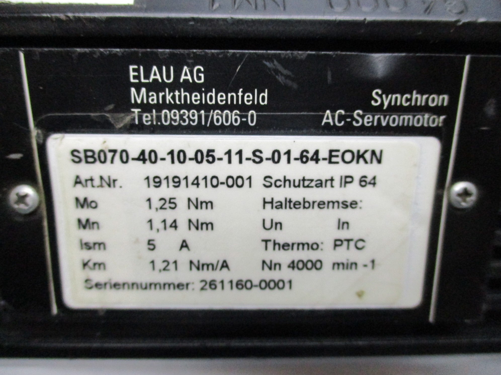 ELAU SB070-40-10-05-11-S-01-64-EOKN UNMP