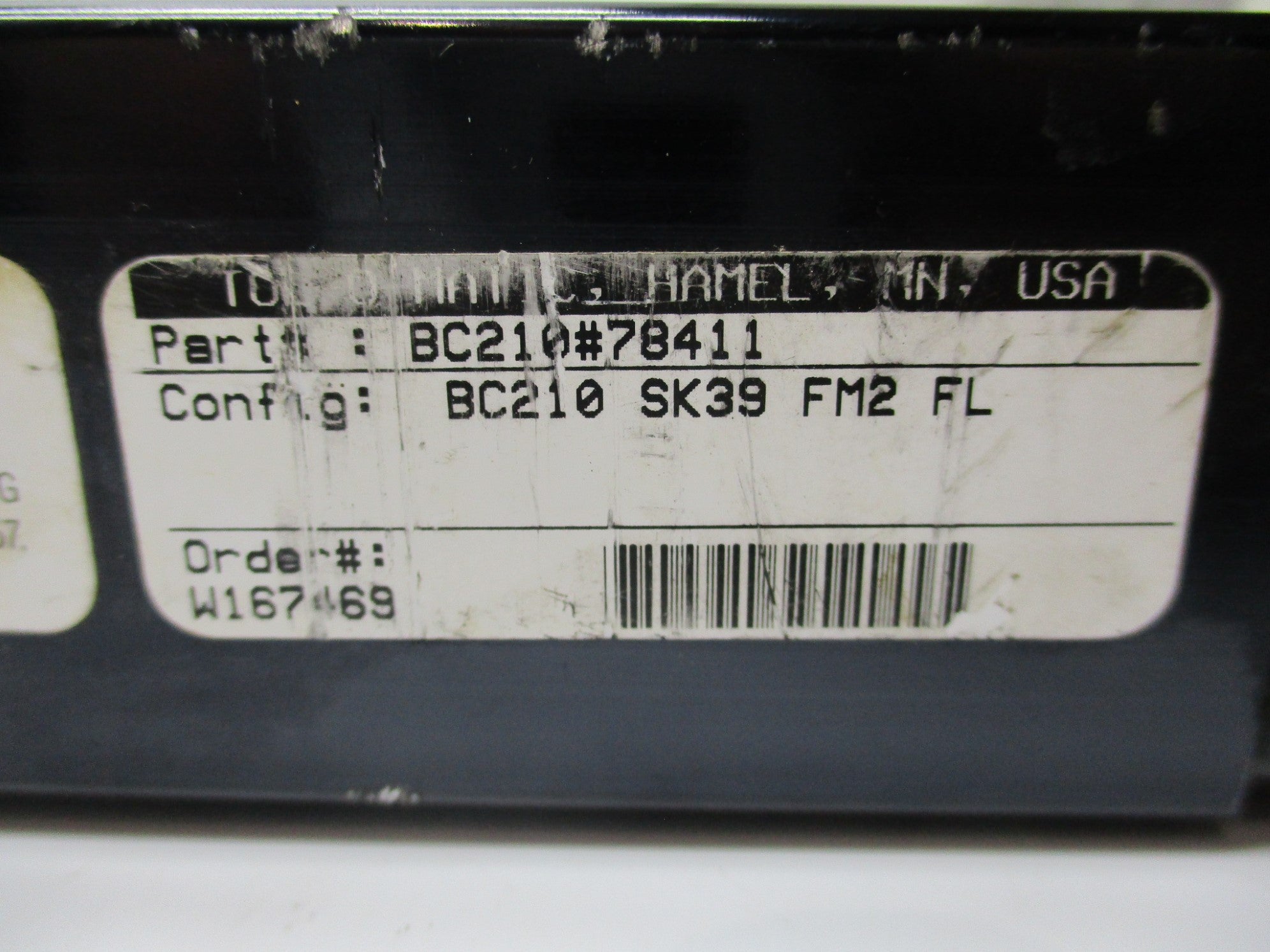 TOLOMATIC BC210-SK39-FM2-FL BC210#78411 UNMP