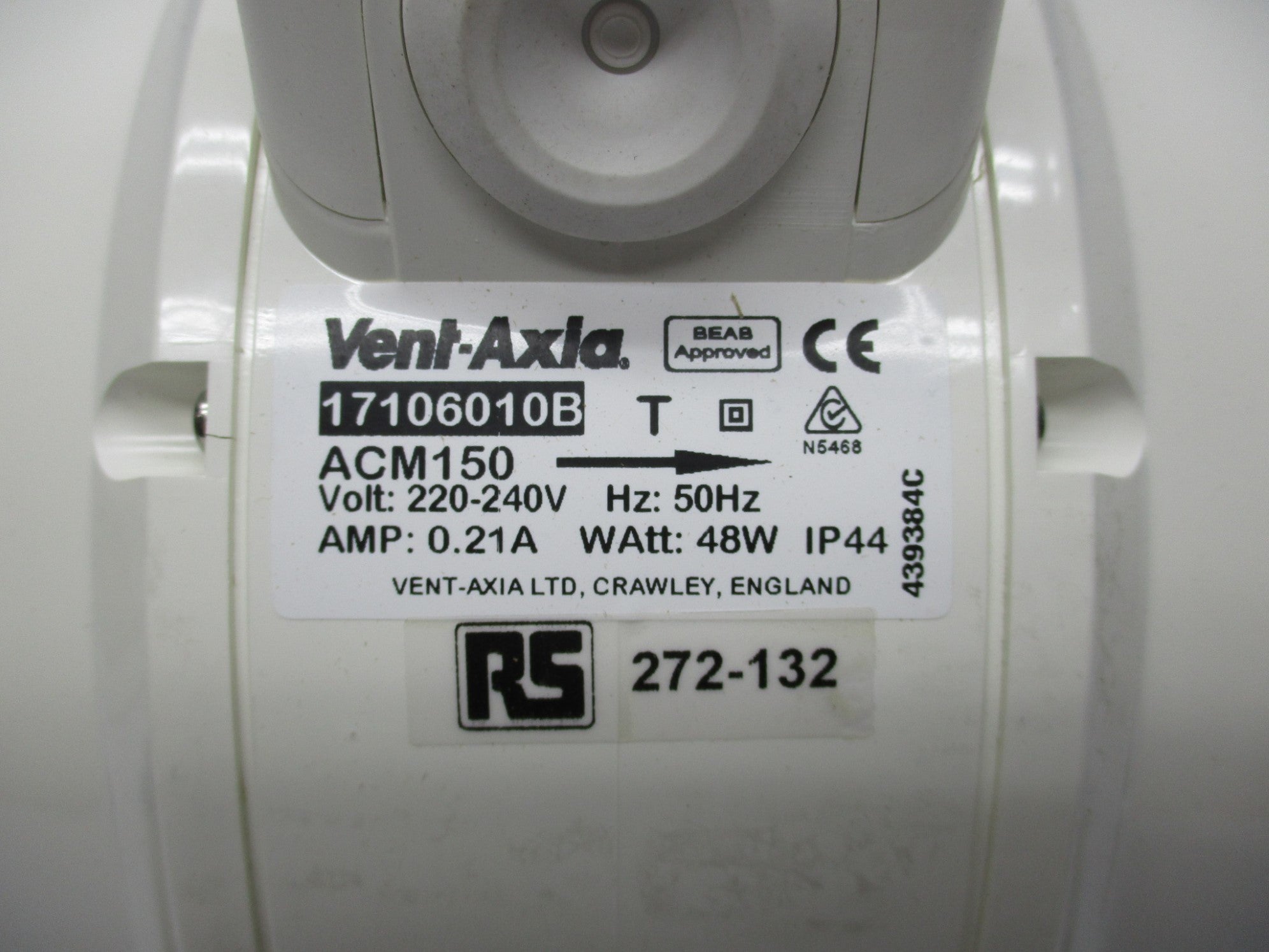 VENT-AXIA 17106010B NSMP