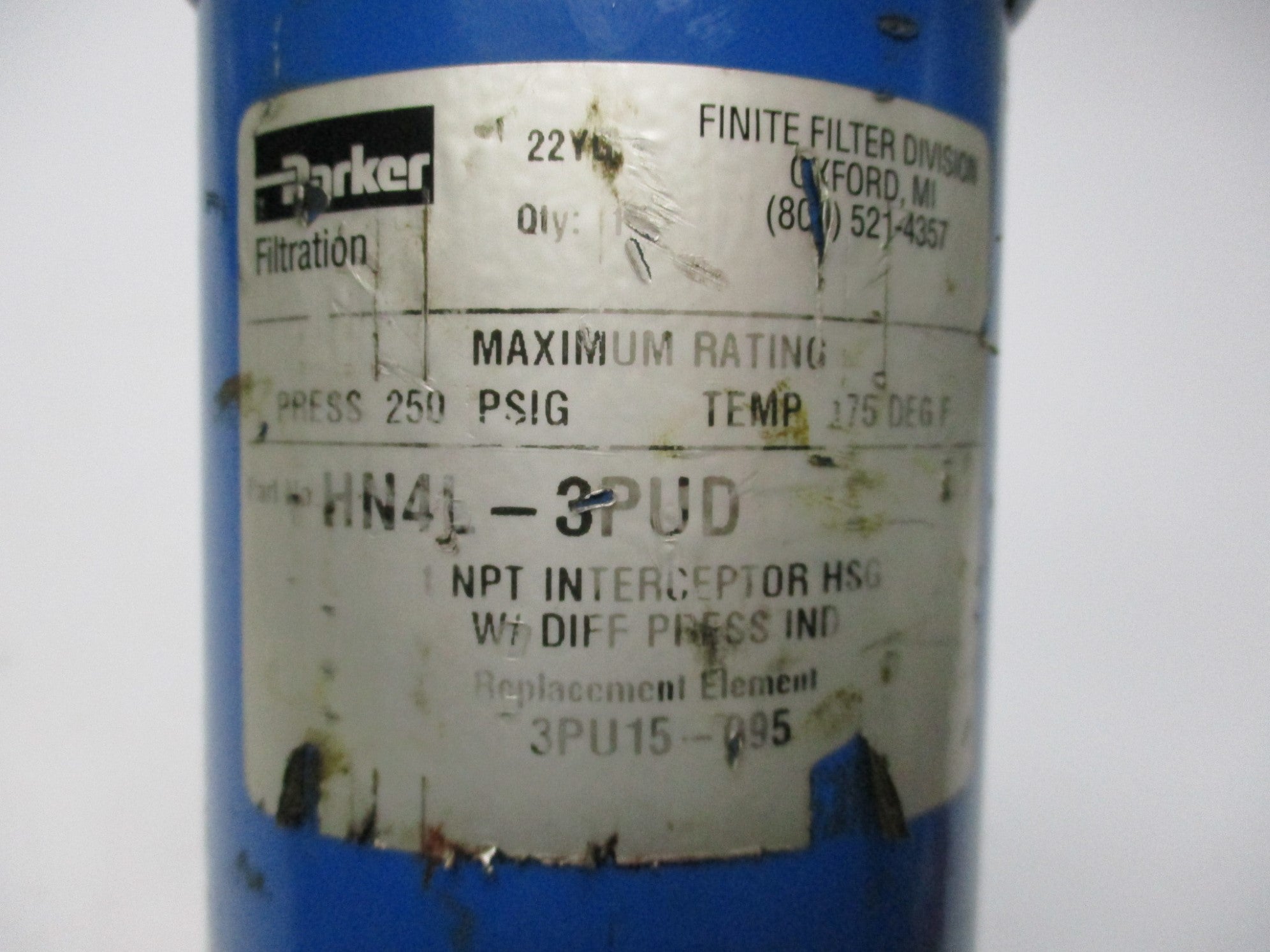 PARKER HN4L-3PUD UNMP