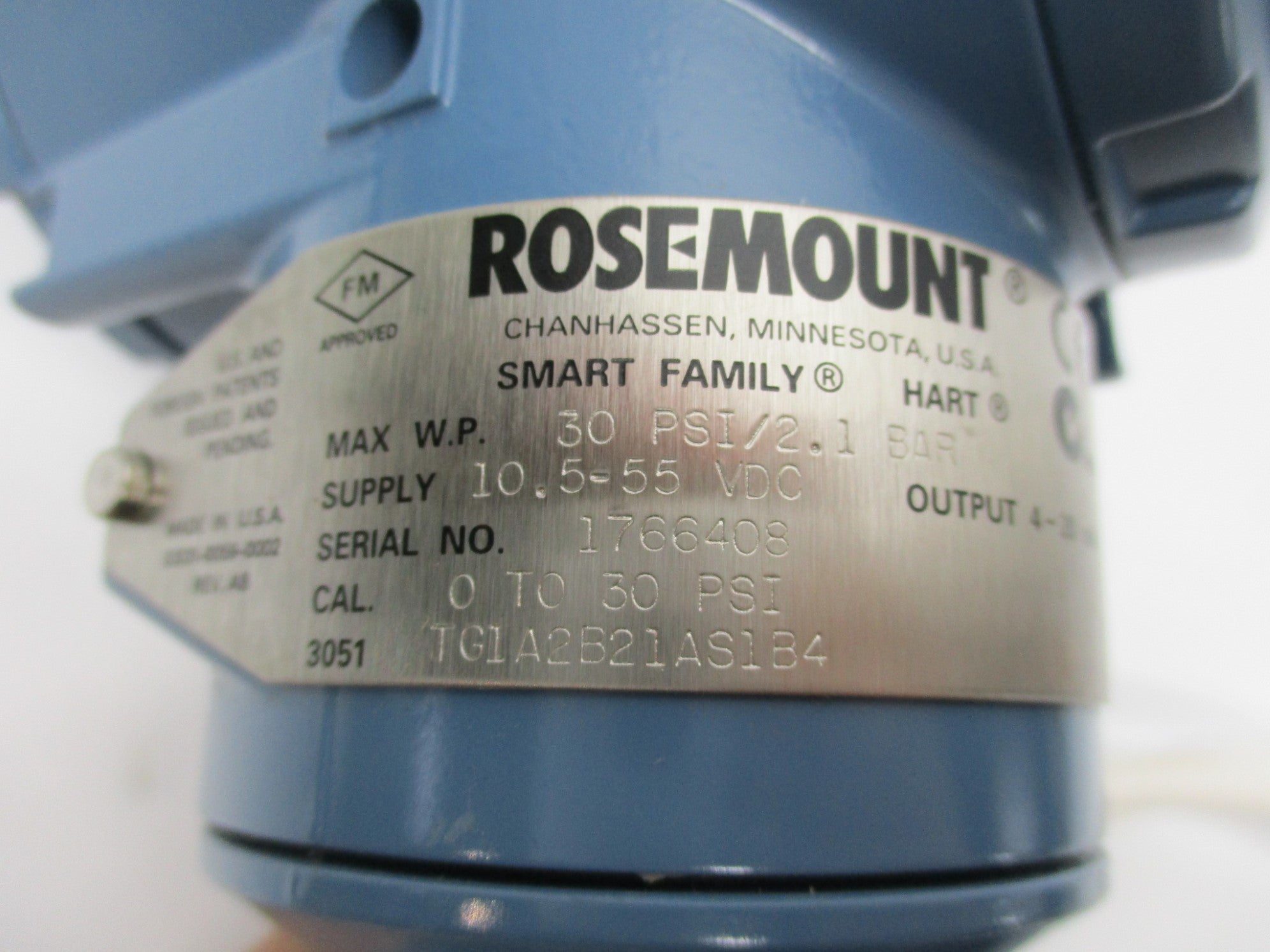 ROSEMOUNT 3051TG1A2B21AS1B4 NSNP