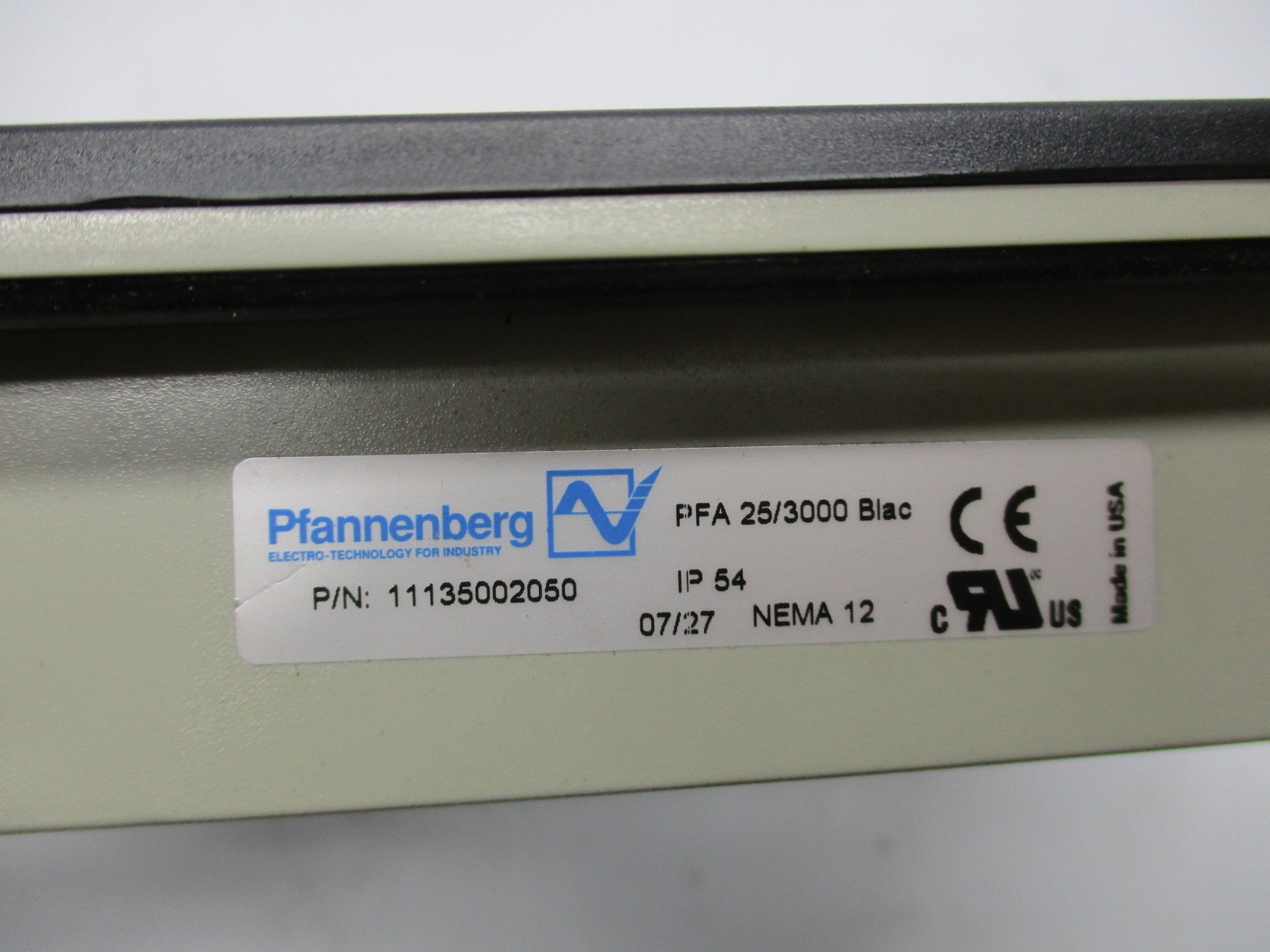 PFANNENBERG PFA25/3000 11135002050 NSMP