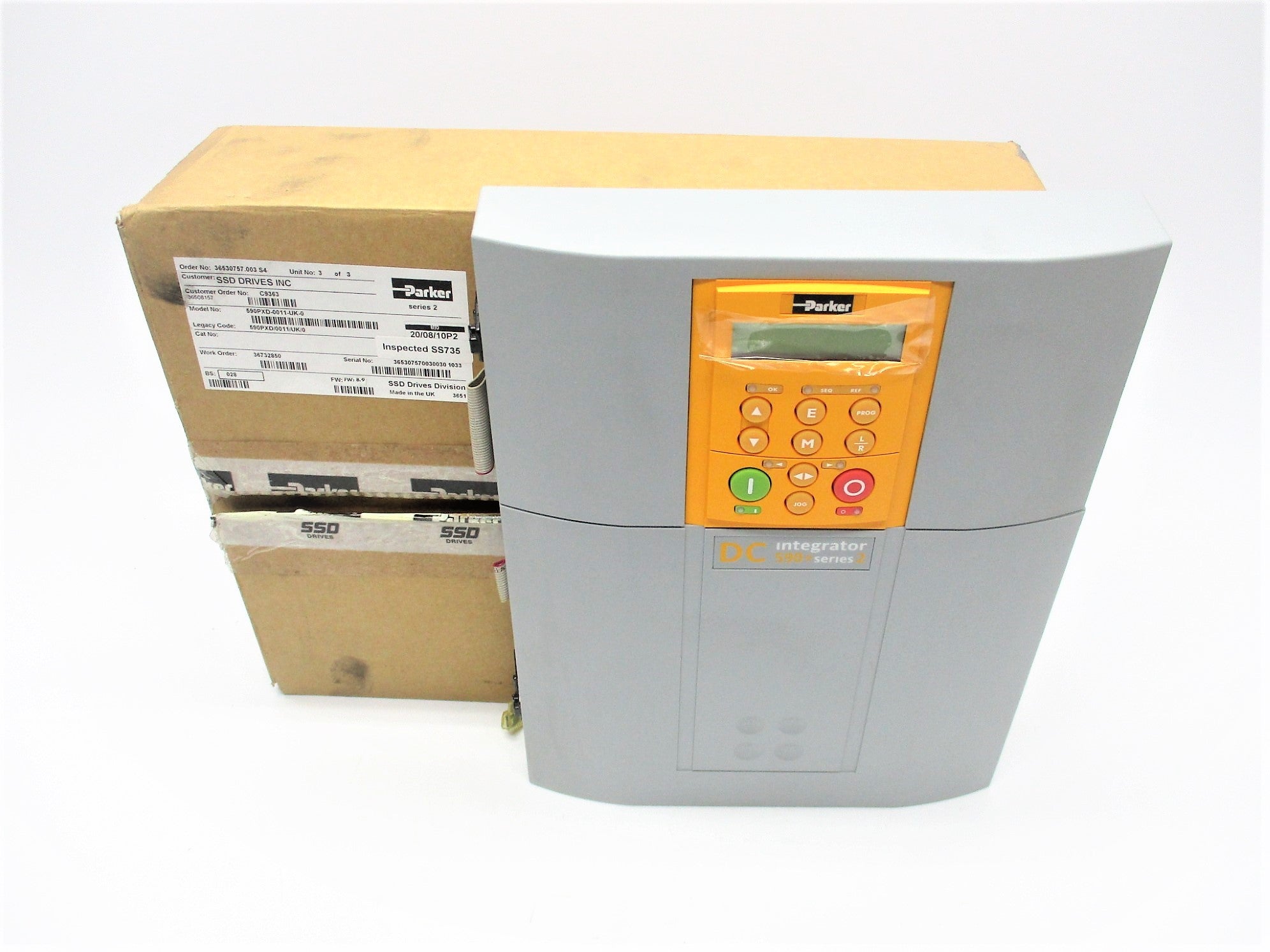 PARKER 590PXD-0011-UK-0 SER. 2 F/W 8.9 NSMP