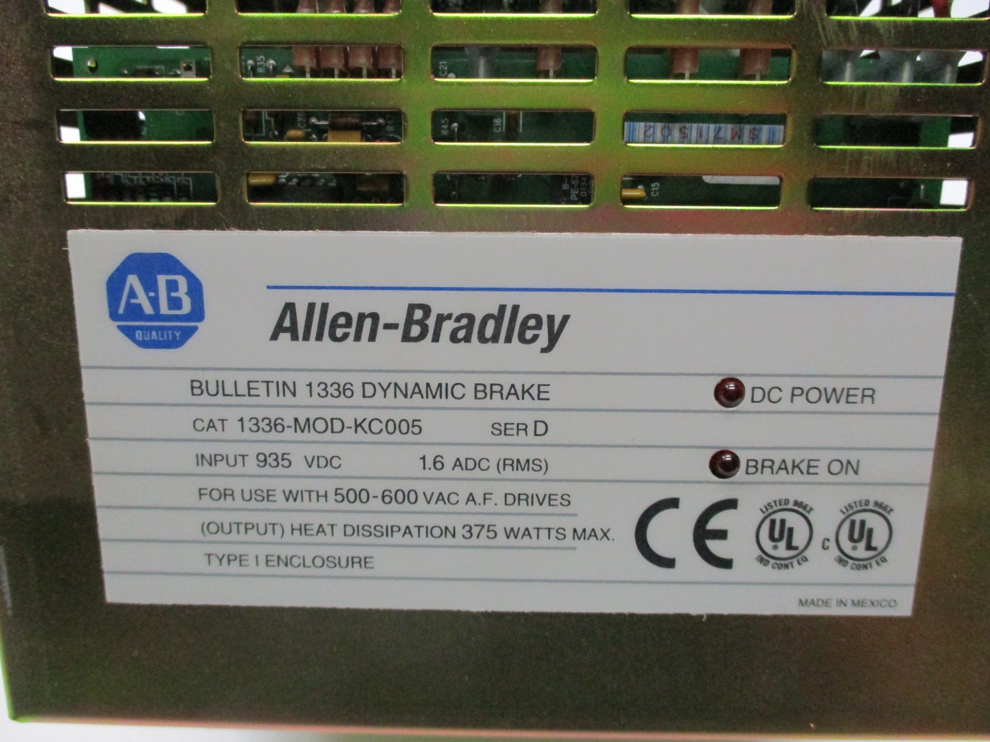 ALLEN BRADLEY 1336-MOD-KC005 SER. D REV. 03 NSMP