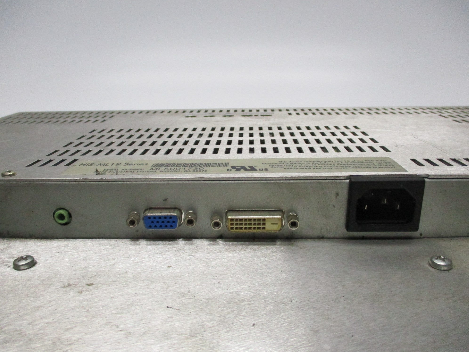 HOPE INDUSTRIAL SYSTEMS HIS-ML19 UNMP