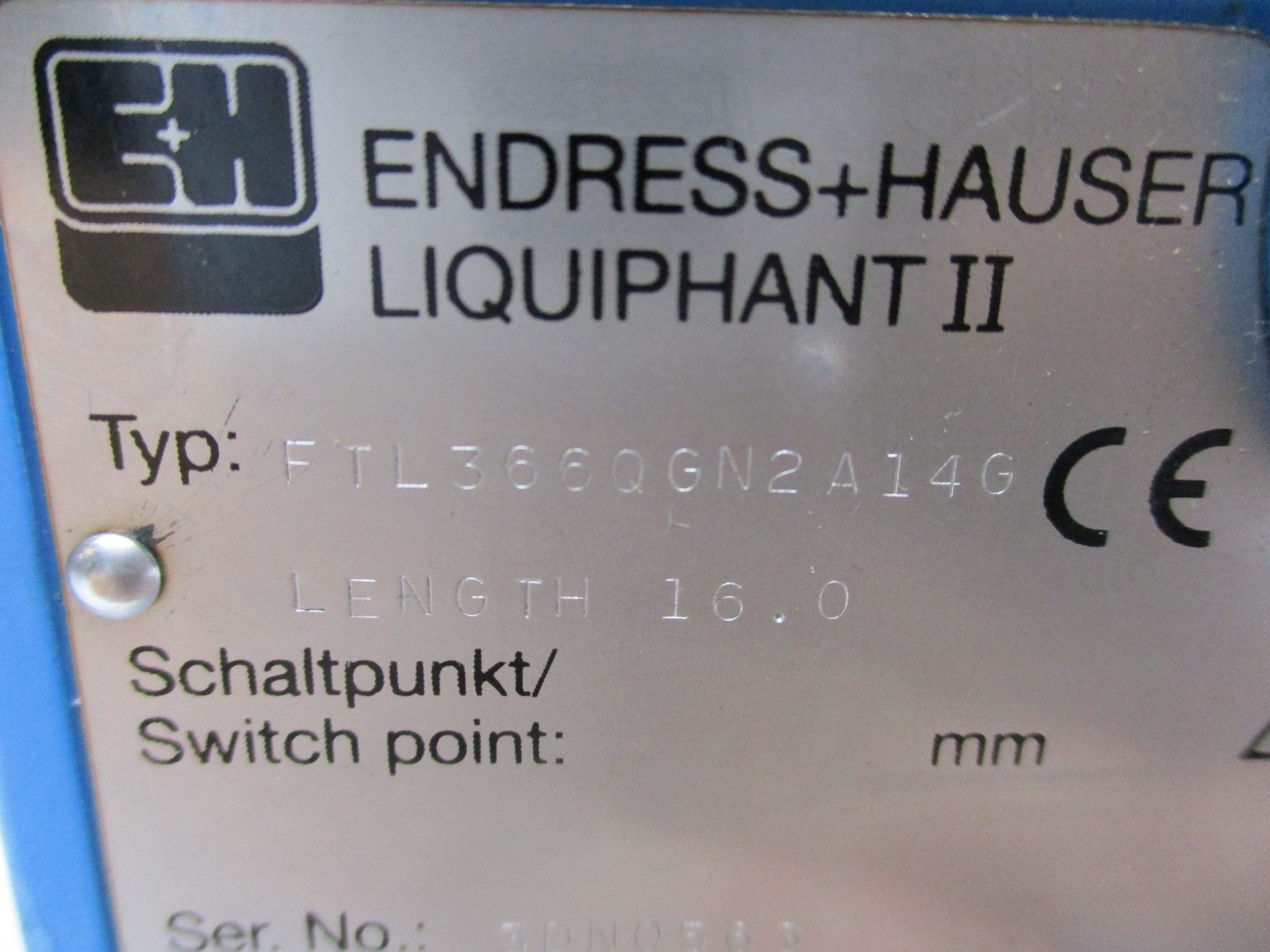ENDRESS+HAUSER FTL366QGN2A14G NSNP