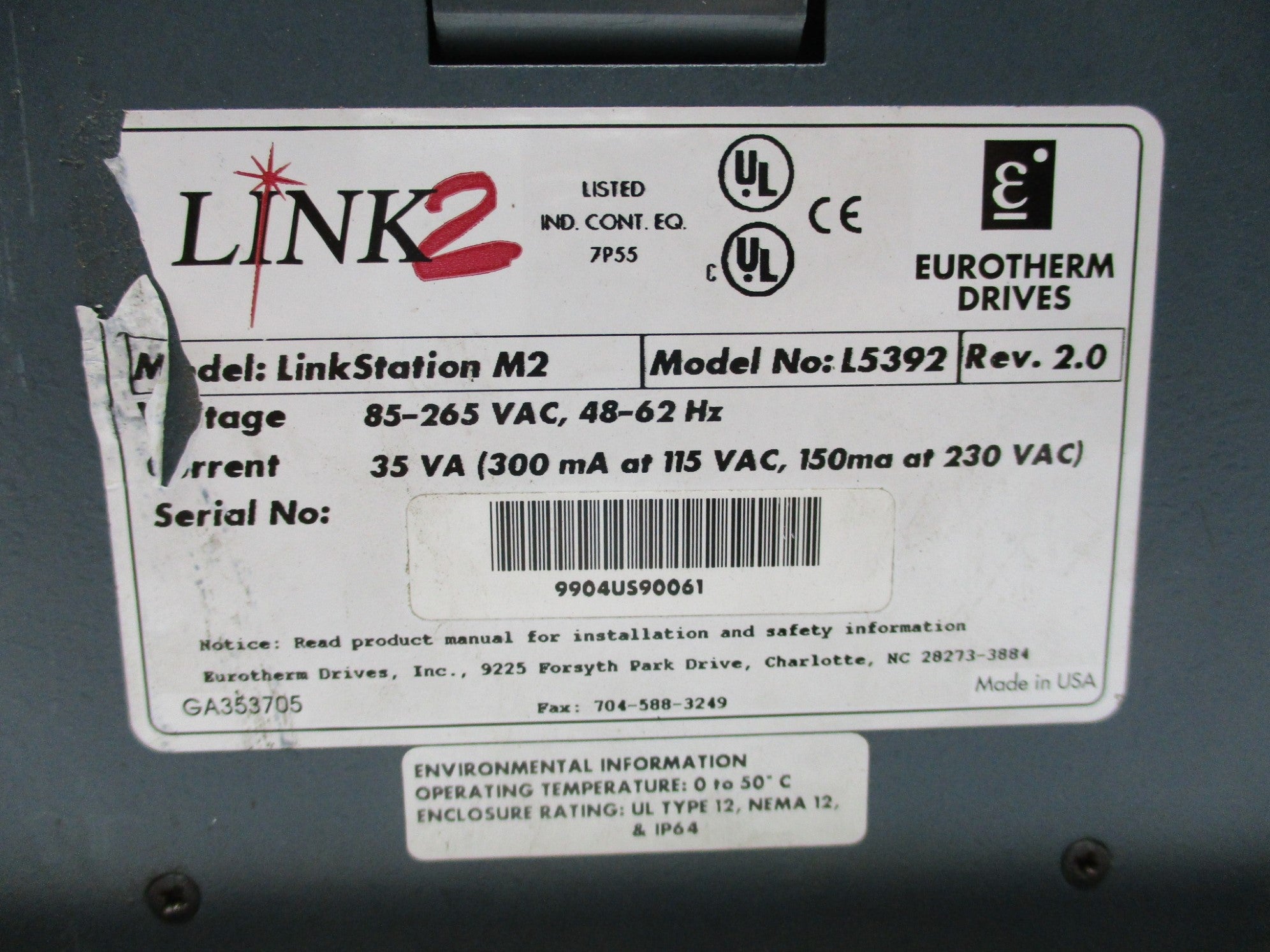 STERLING NIH-6L8 42020634 NSNP