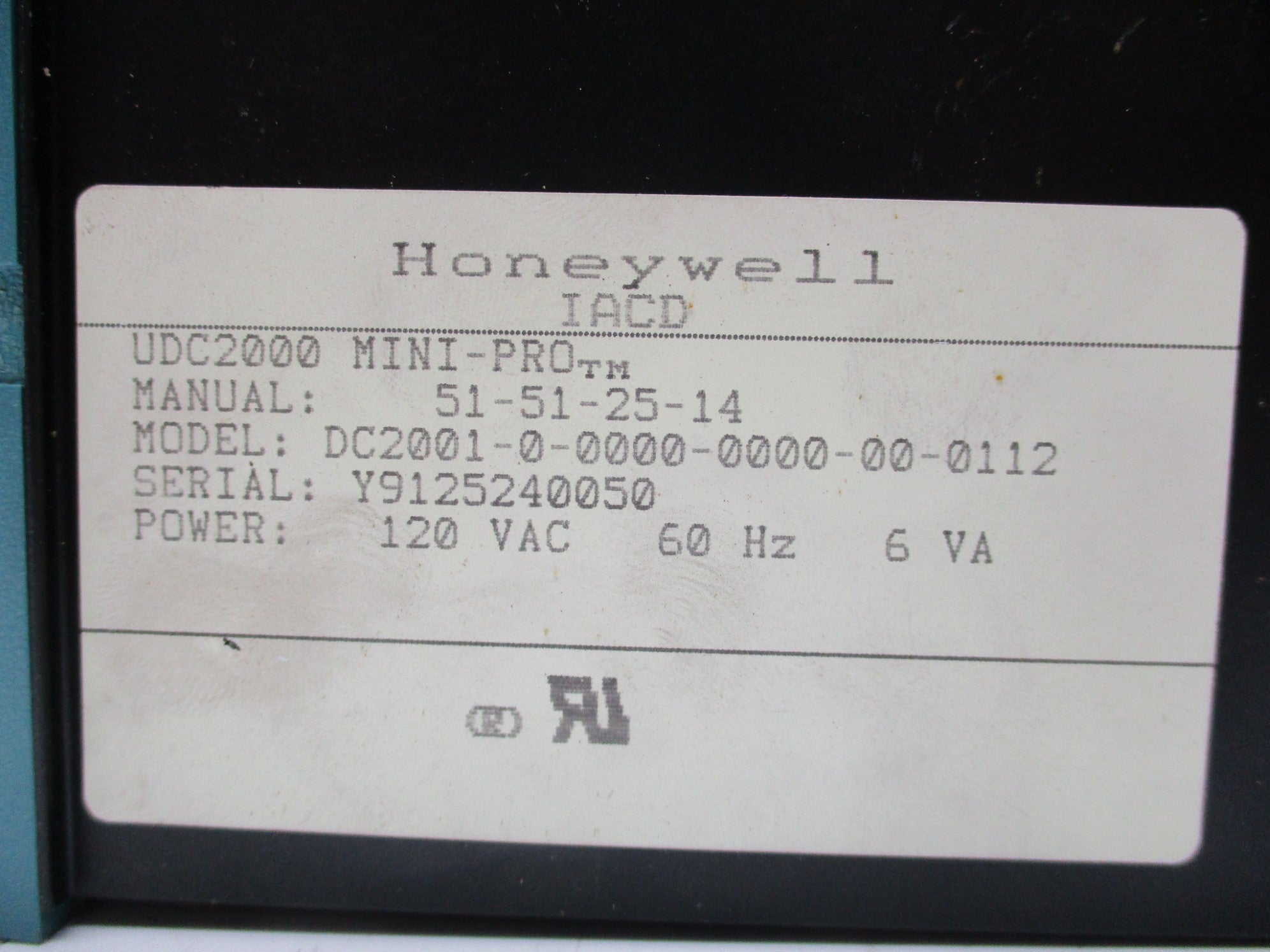HONEYWELL DC2001-0-0000-0000-00-0112 UNMP
