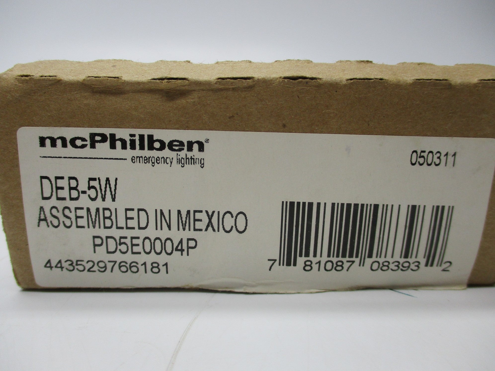 MCPHILBEN DEB-5W NSMP