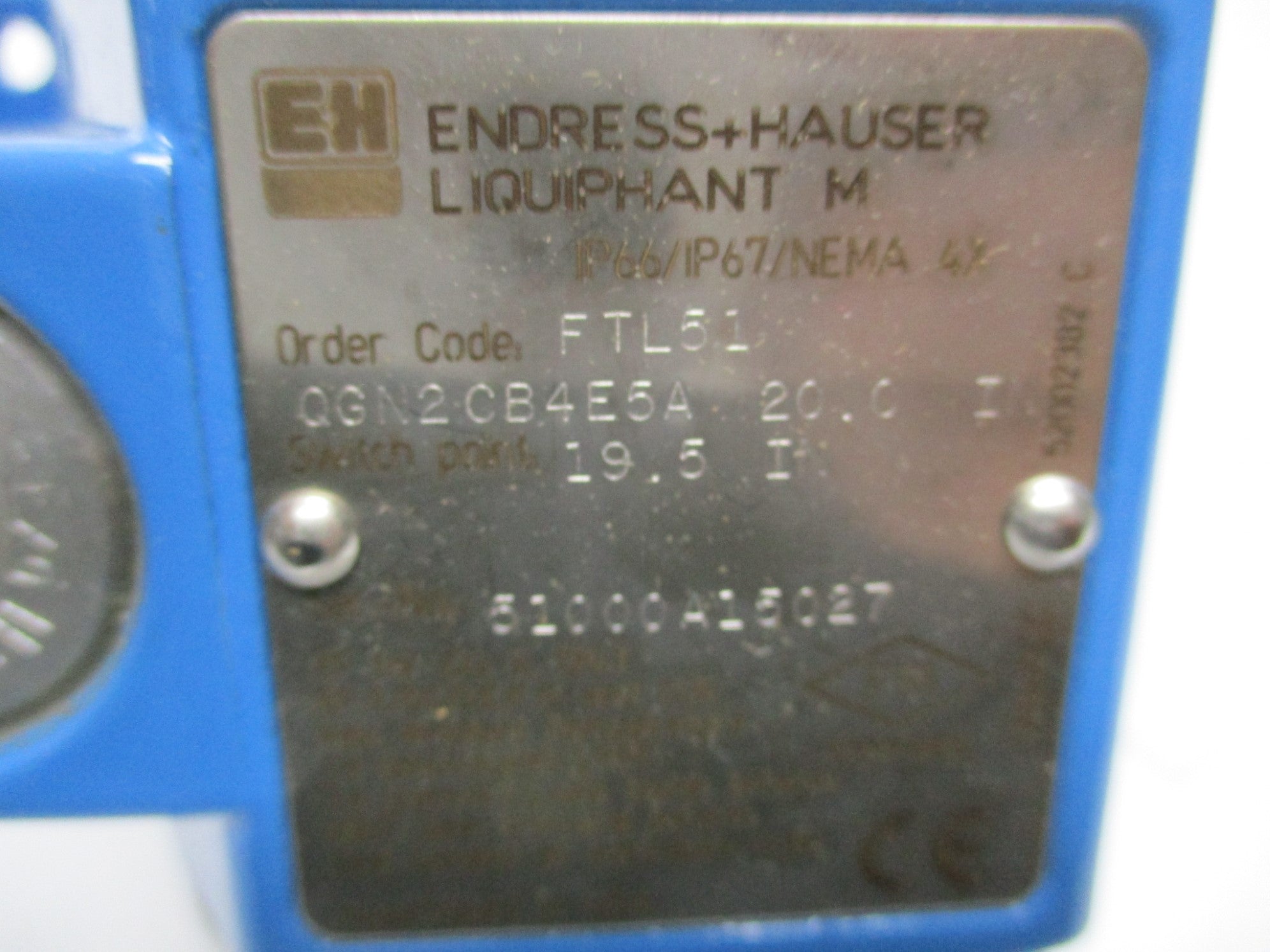 ENDRESS-HAUSER FTL51-QGN2CB4E5A NSMP