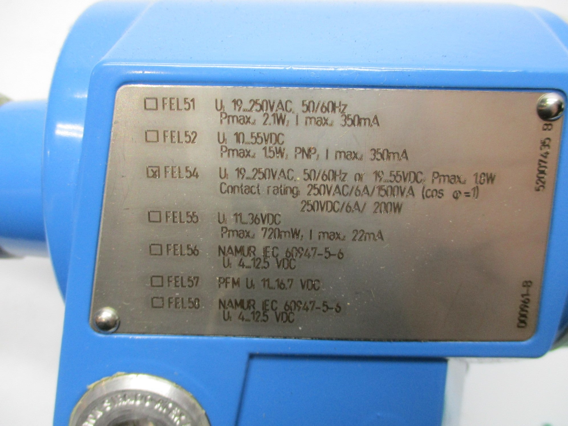 ENDRESS-HAUSER FTL51-QGN2CB4E7A (AS PICTURED) NSNP