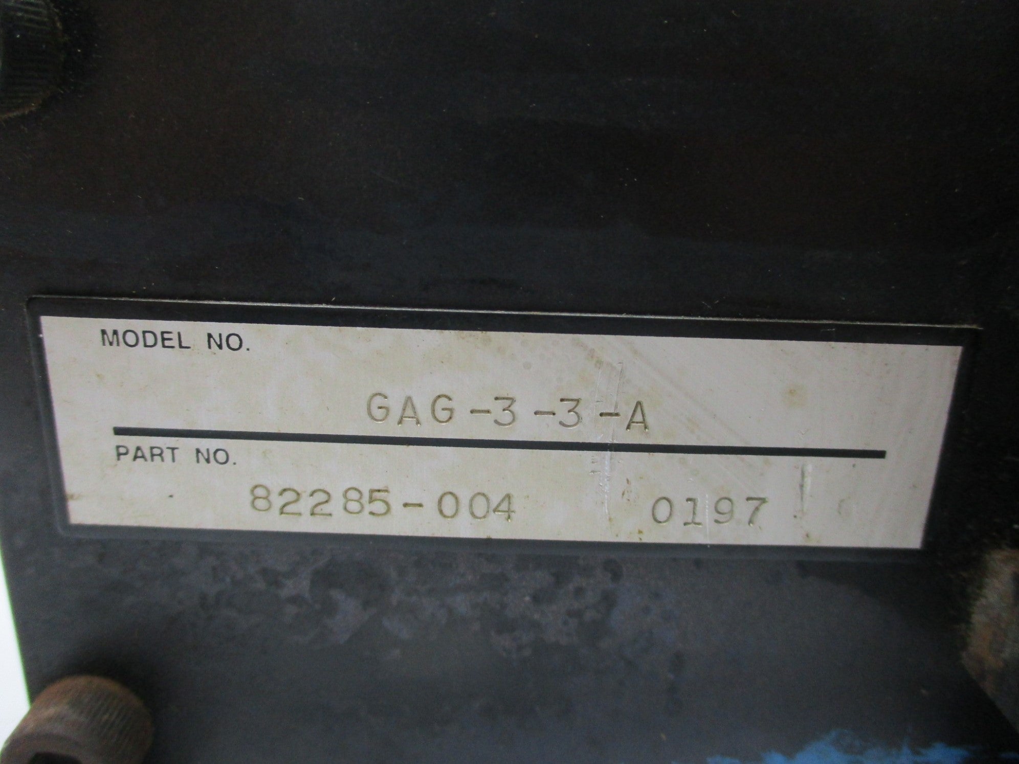 FIFE 534737-001 82285-004 MODEL GAG-3-3-A UNMP