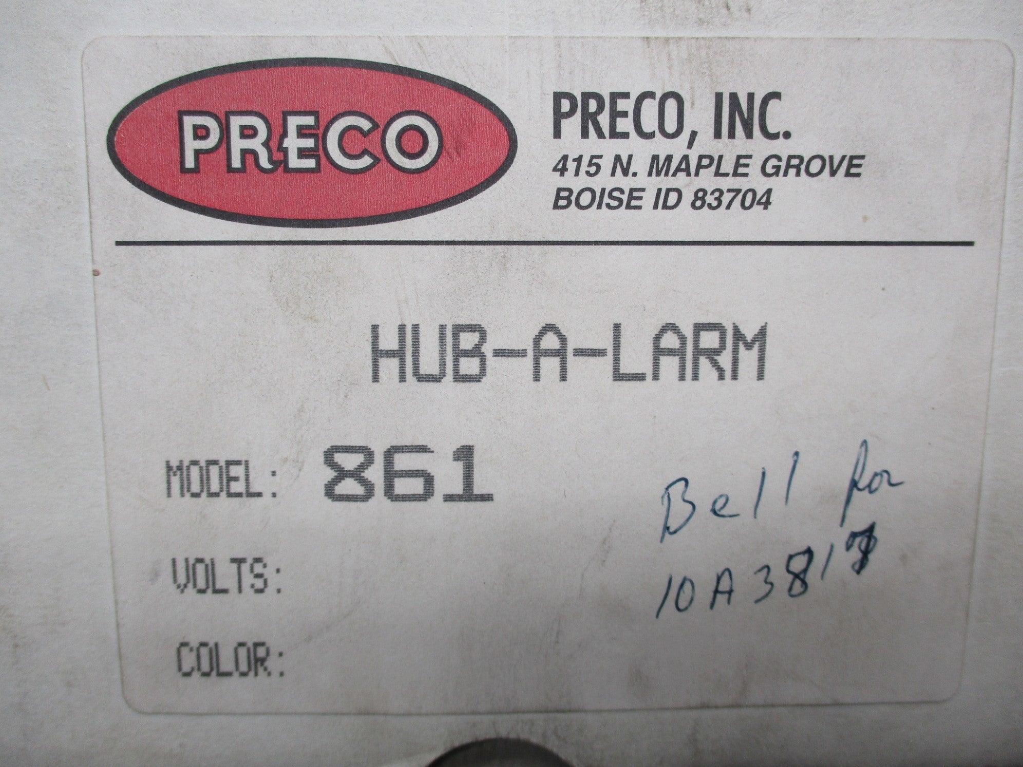PRECO 861 NSMP